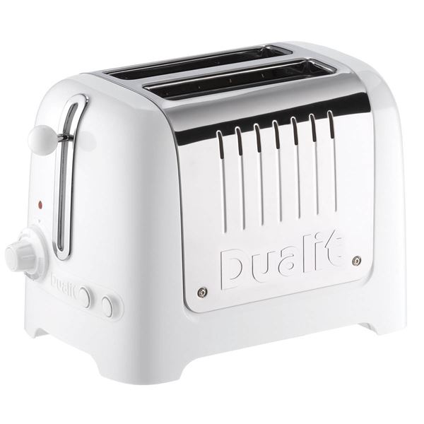 Dualit Lite brødrister 2 skiver hvit