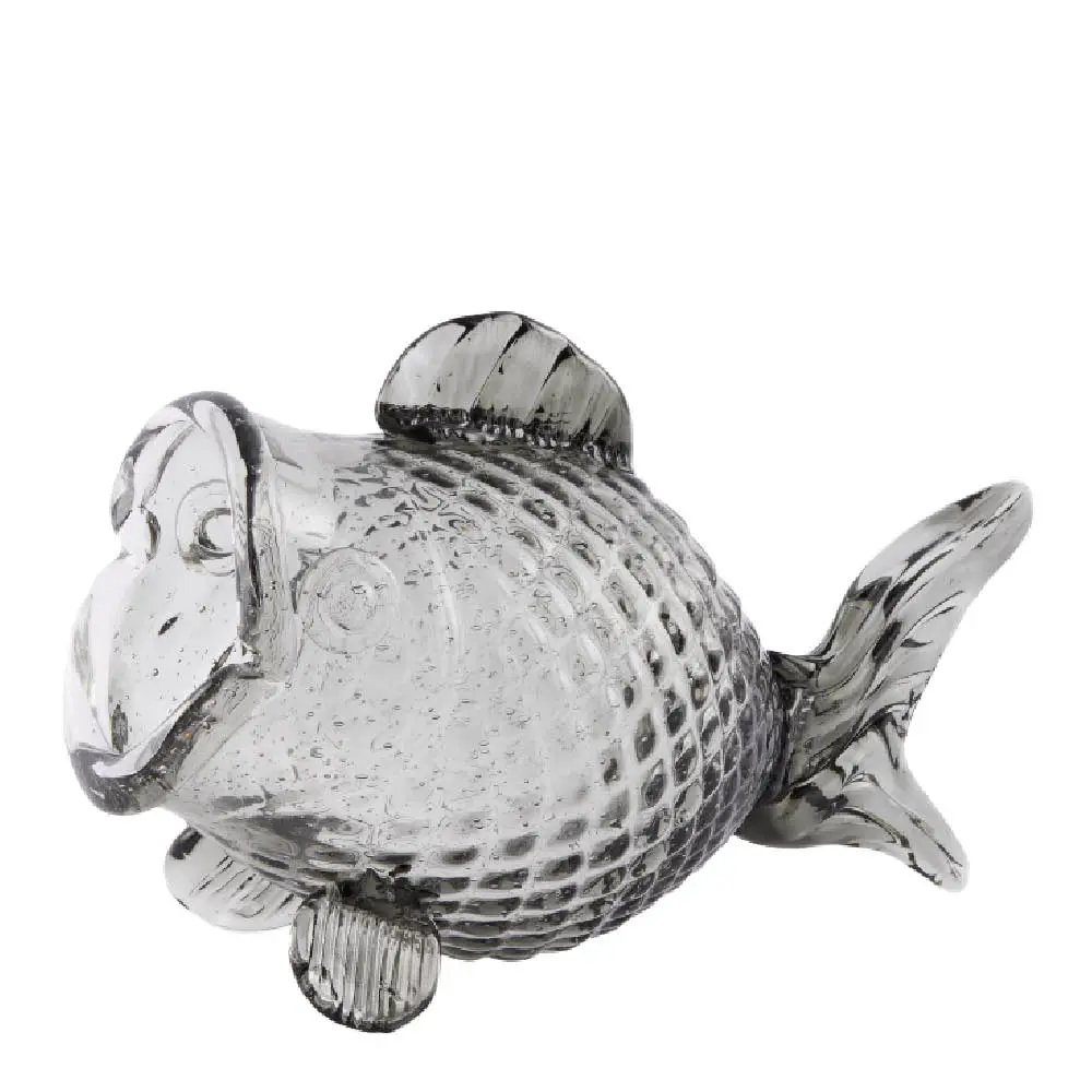 Fat Fish krukke 38 cm mørkegrå