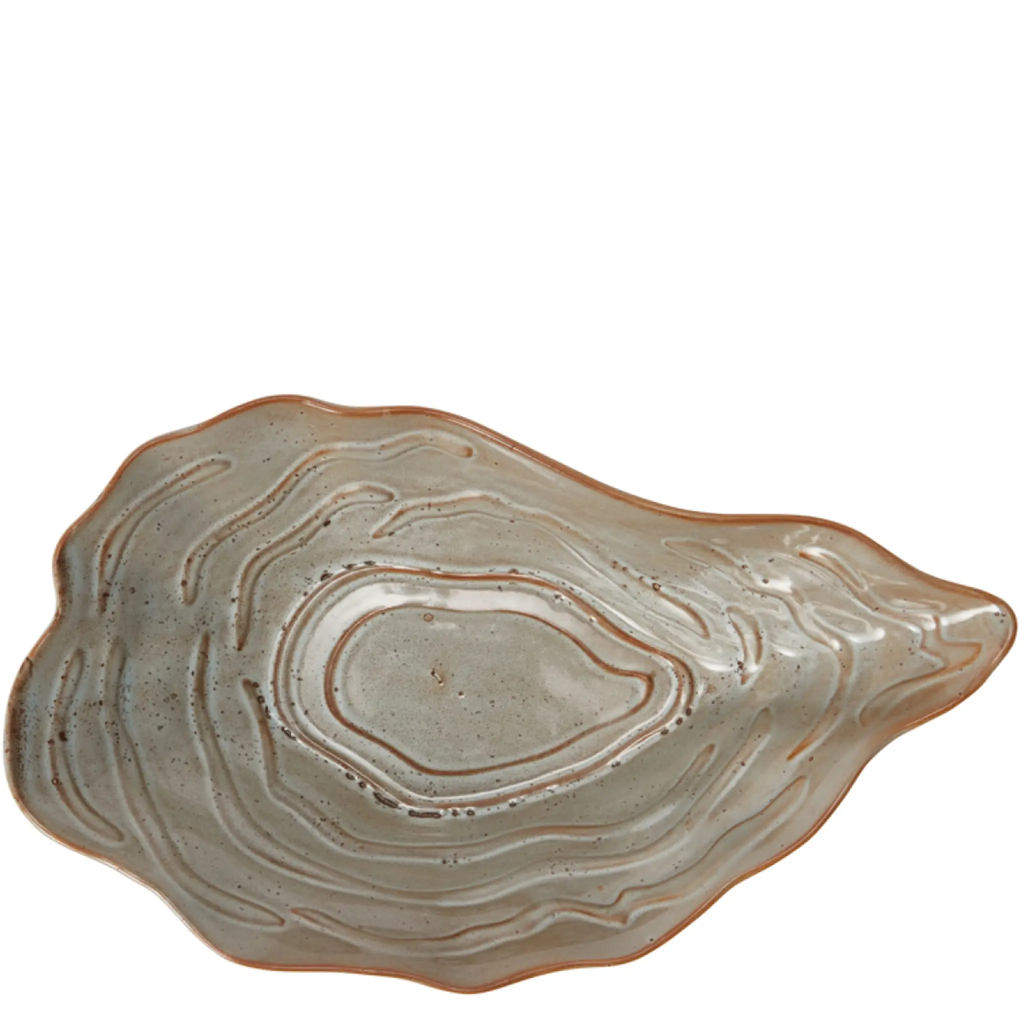 Stiernholm Oyster Skål 30x17 cm Grå