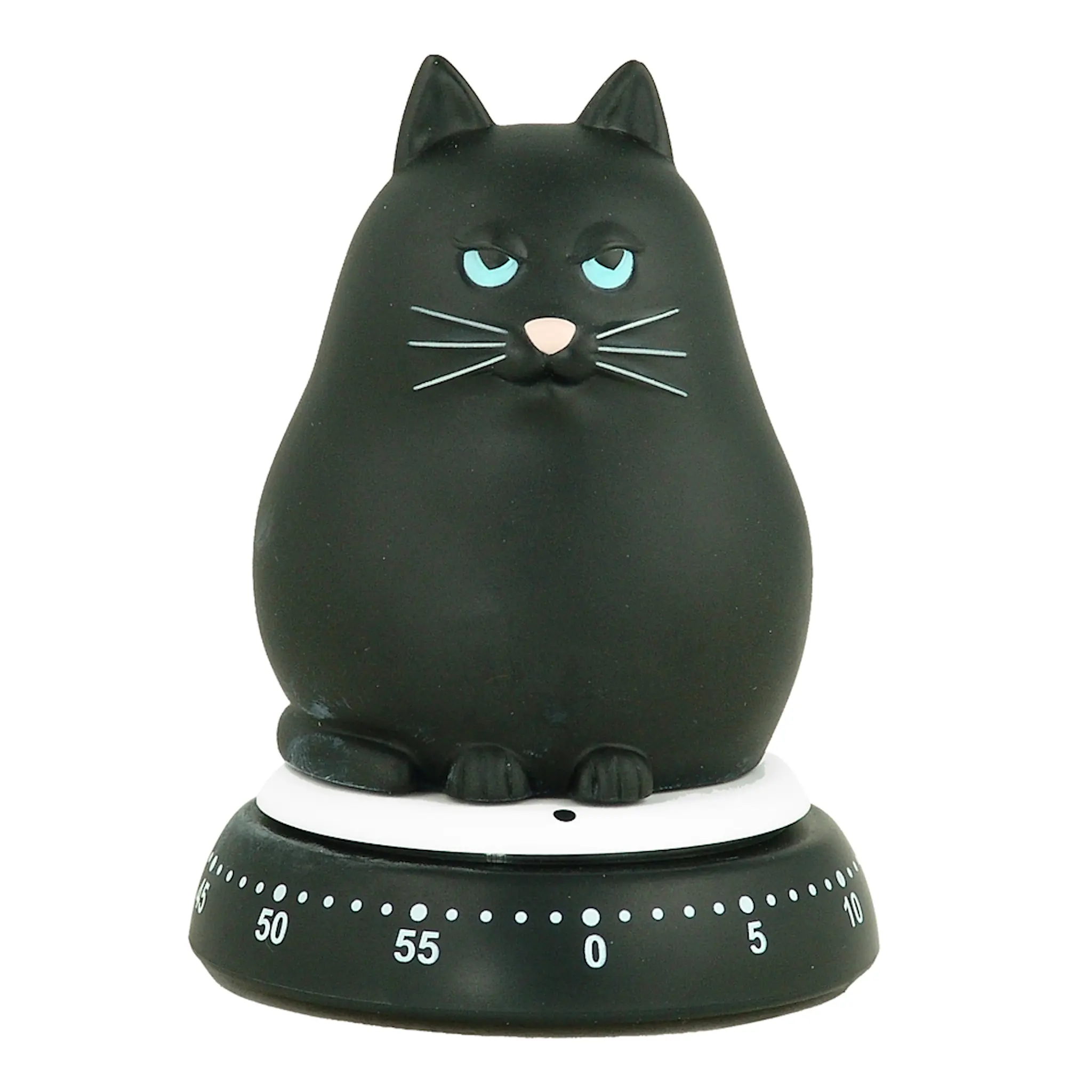 Bengt Ek Bengt Ek Mekanisk Timer Katt Svart