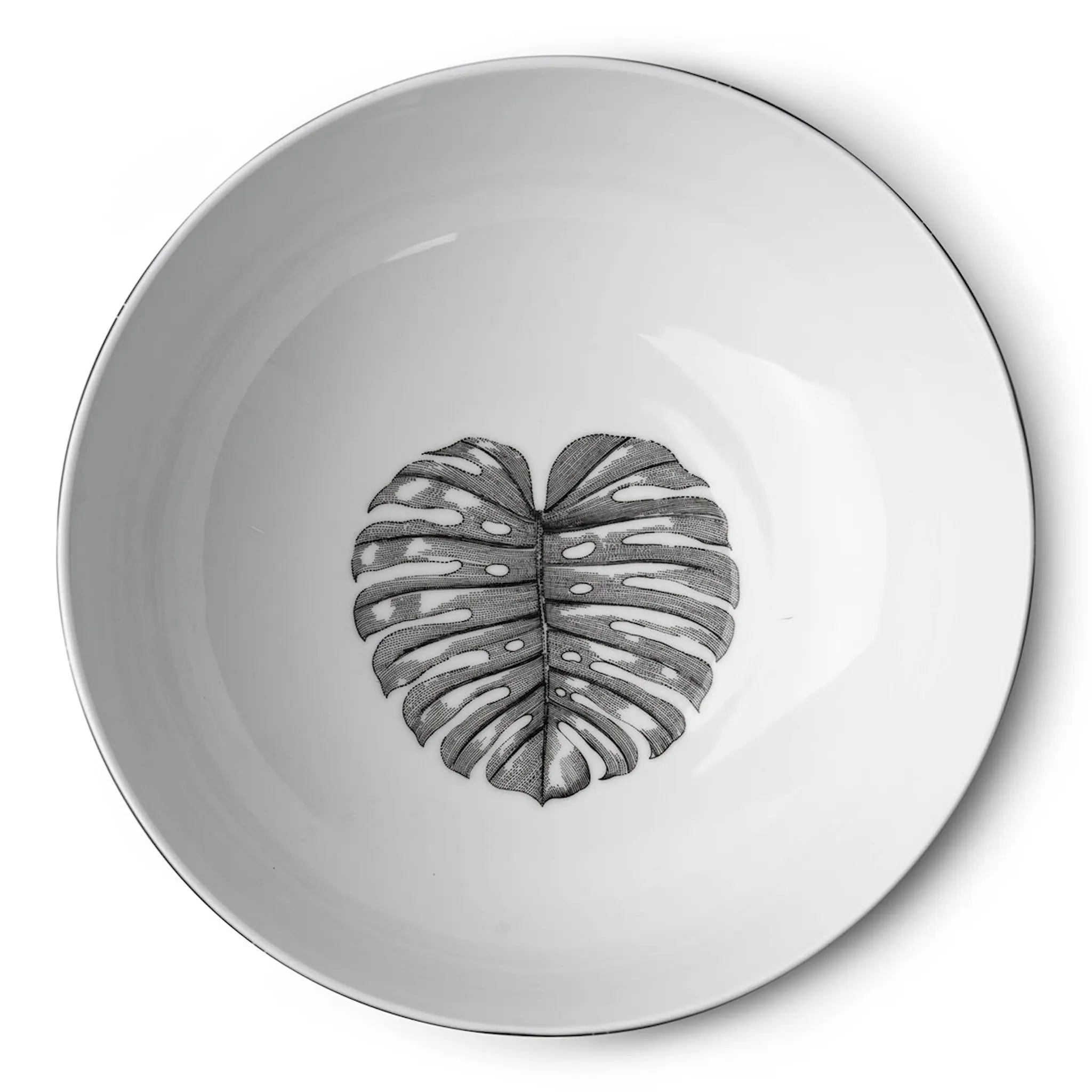 Magnor Voyage Salaattikulho 23 cm Musta/Valkoinen