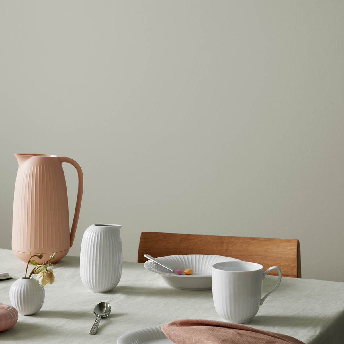 Kähler Hammershøi Kanna 50 cl Vit