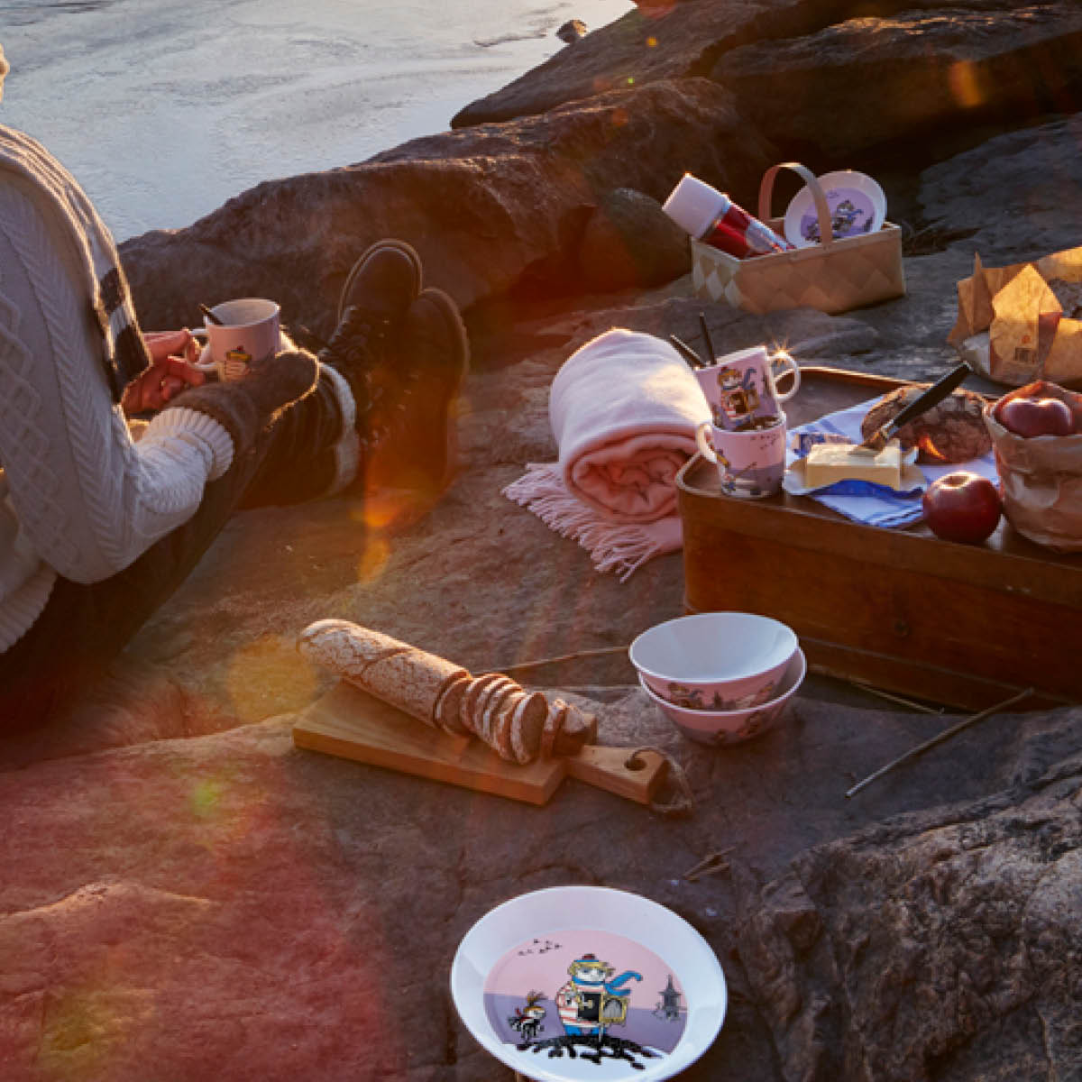 Moomin Arabia Asjett 19 cm Tooticki