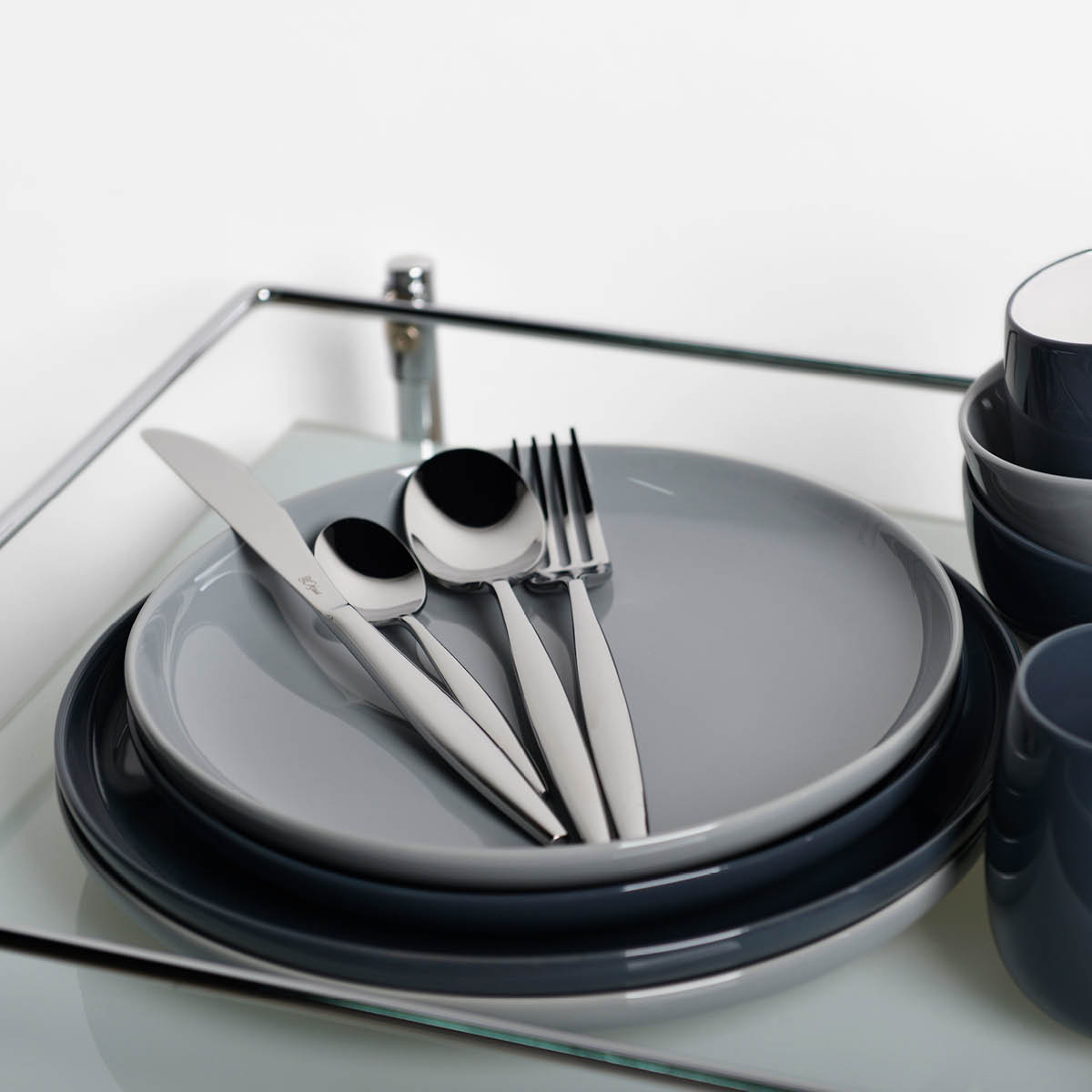 Modern House Tindre bestikksett 24 deler stål