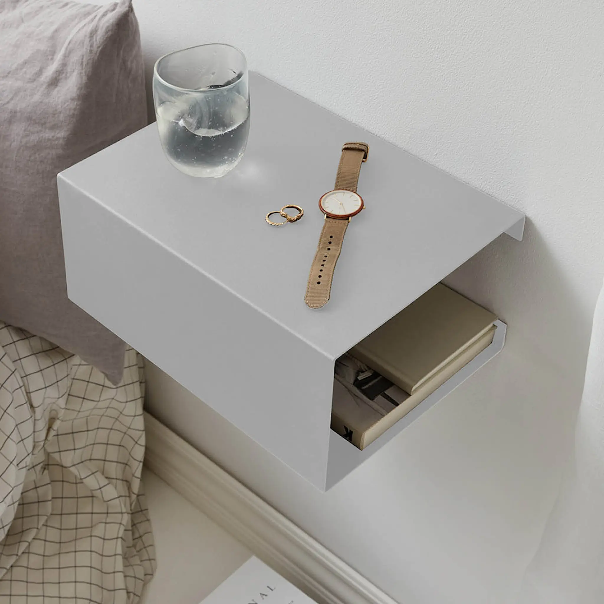 ReCollector BoxShelf hylla 35x25x15 cm Stone Silver