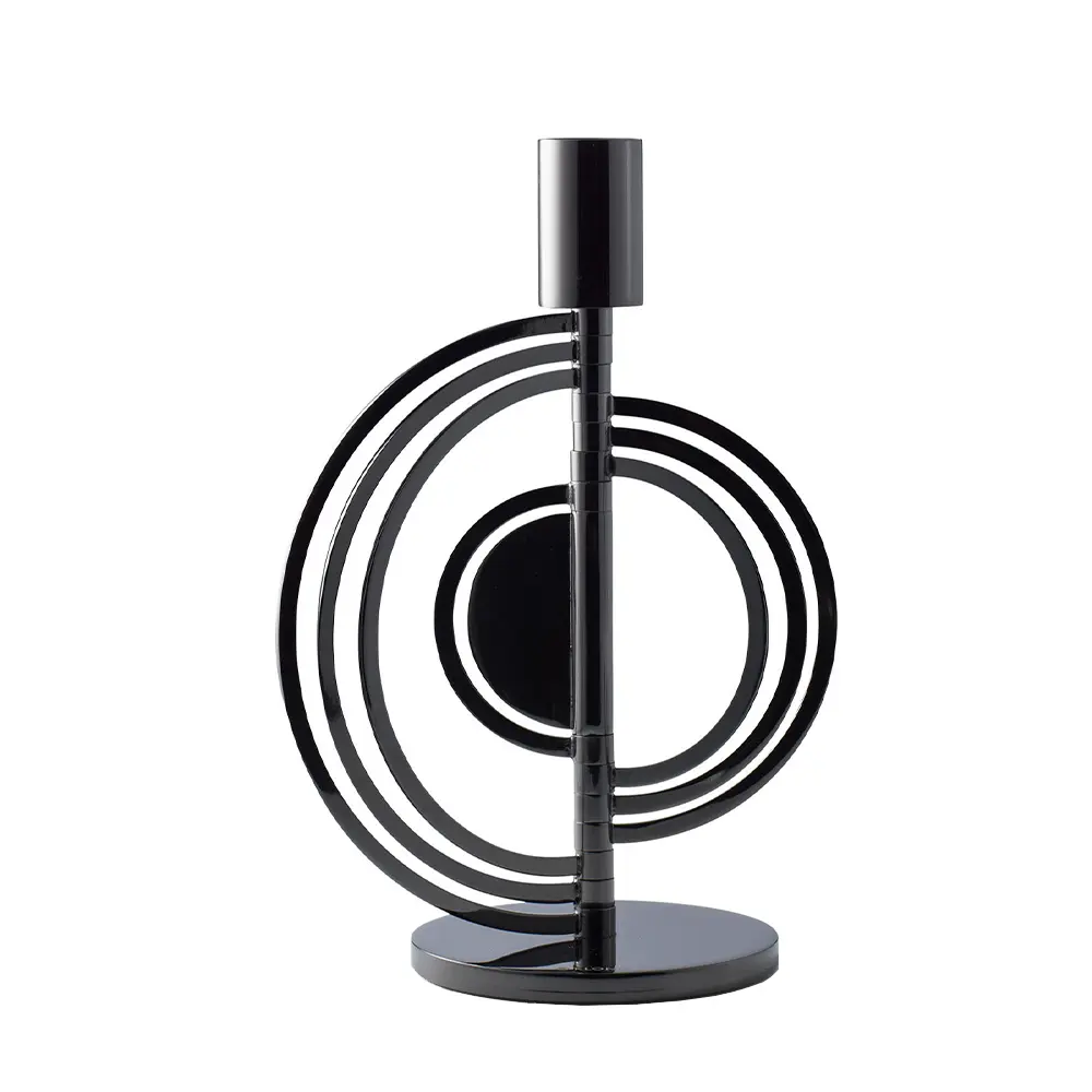 Cirkus Kynttilänjalka 20 cm Musta