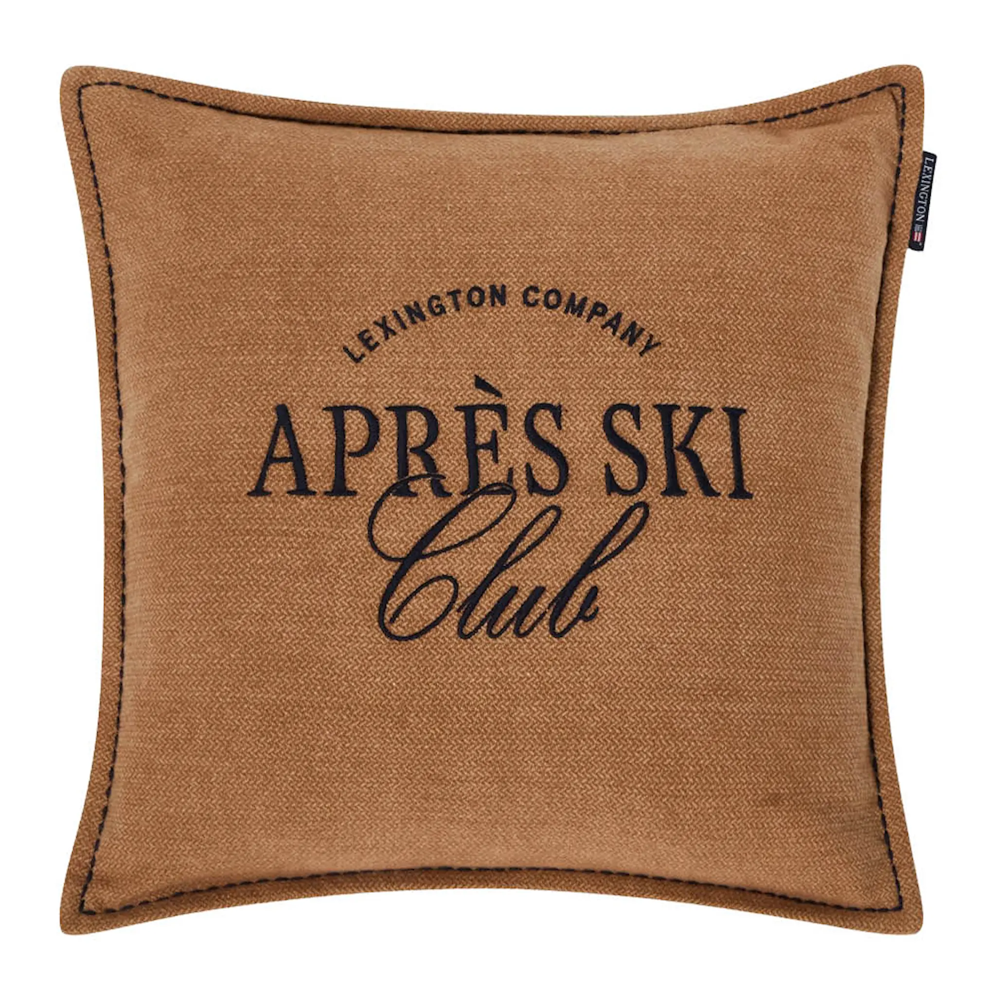 Lexington Kuddfodral 50x50 cm Après Ski beige/marinblå