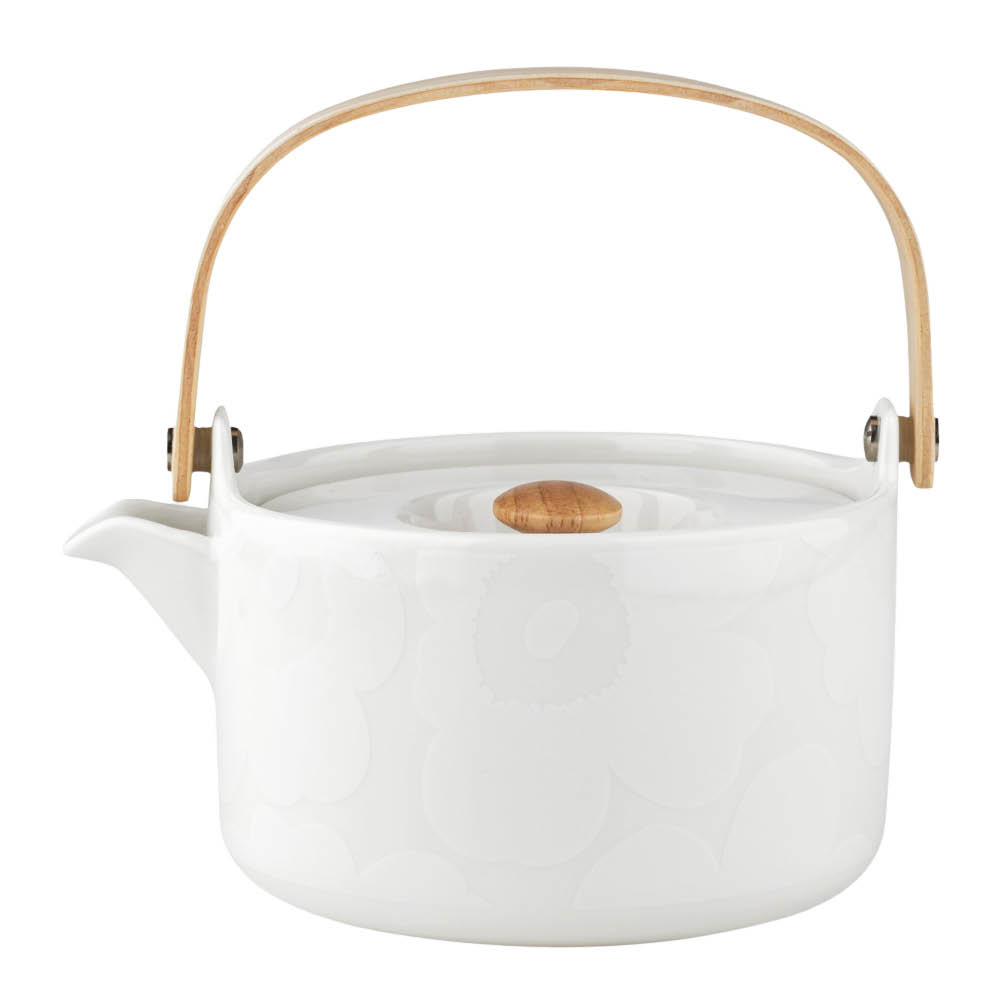 Marimekko Oiva Unikko tekanne 0,7L hvit