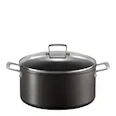 Toughened Non-Stick gryta med glaslock 6 L 24 cm