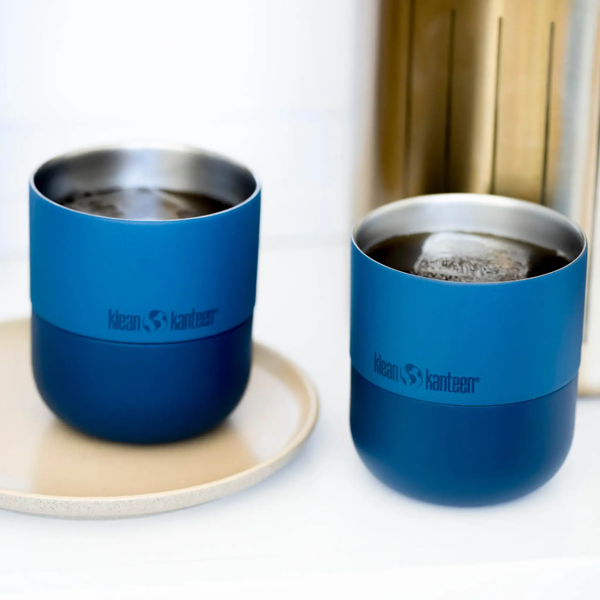 Klean Kanteen Rise Lowball mugg 30 cl med fliplock Stellar