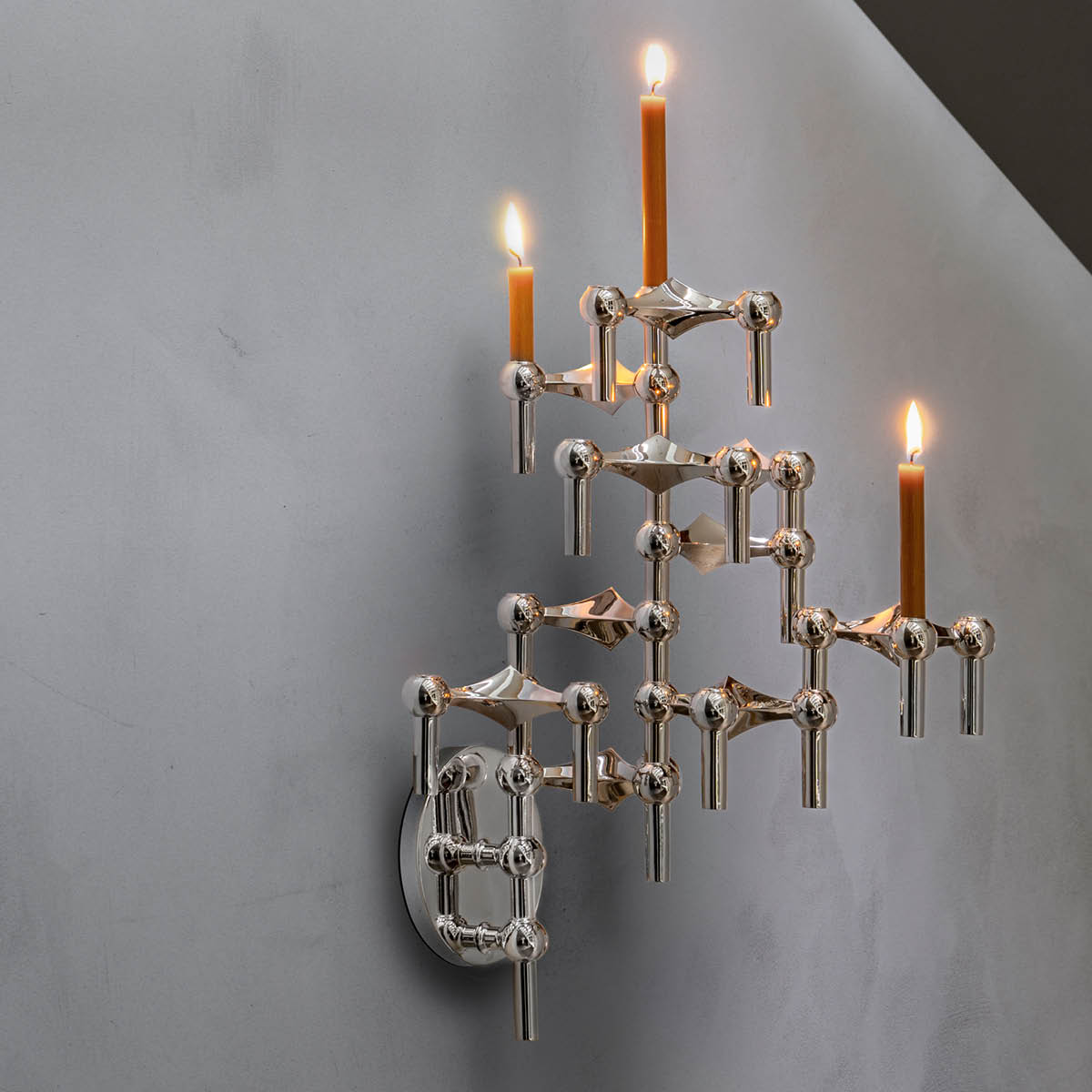 Stoff Nagel Vegghenger krom