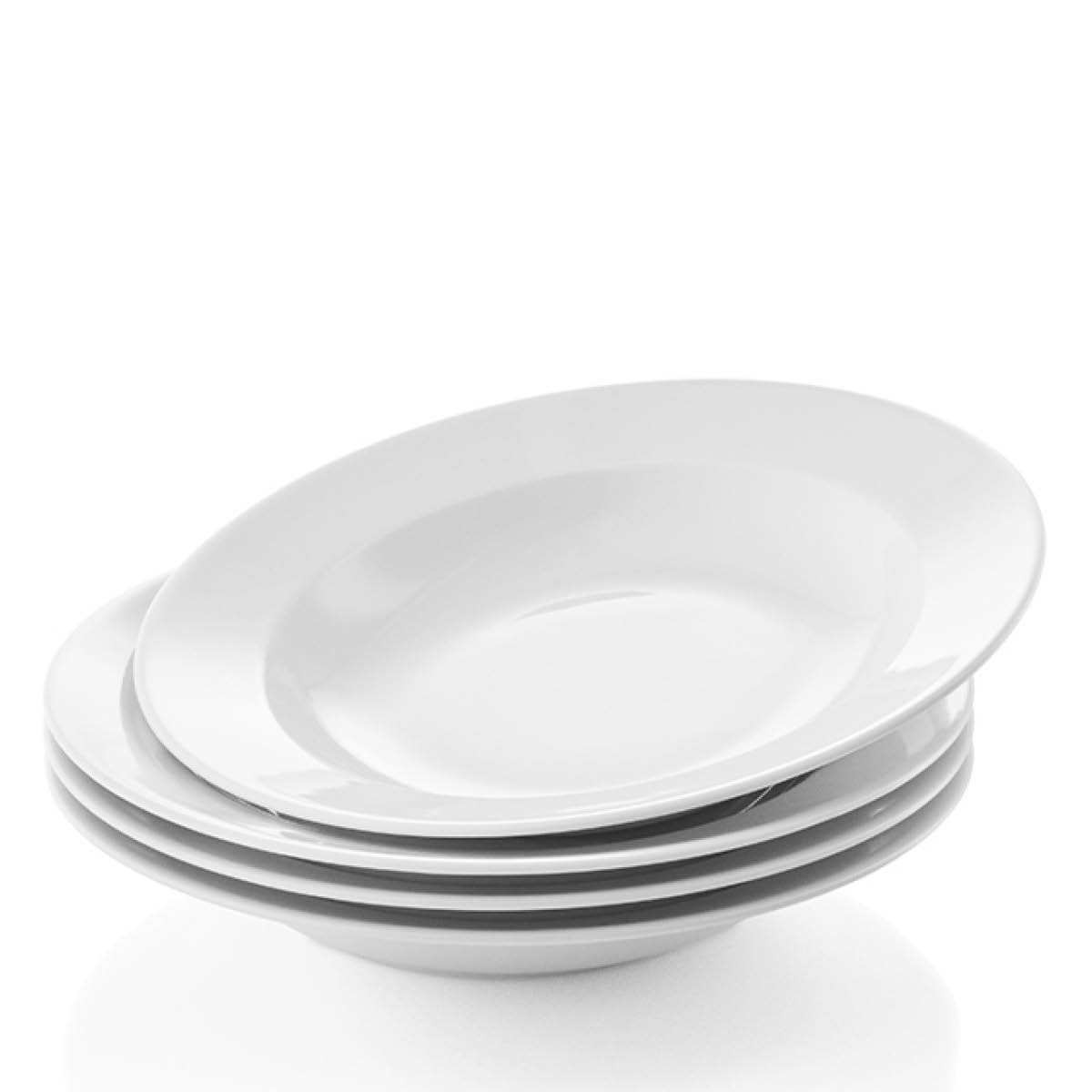 Eva Trio Legio Djup Tallrik Rund 25 cm Vit