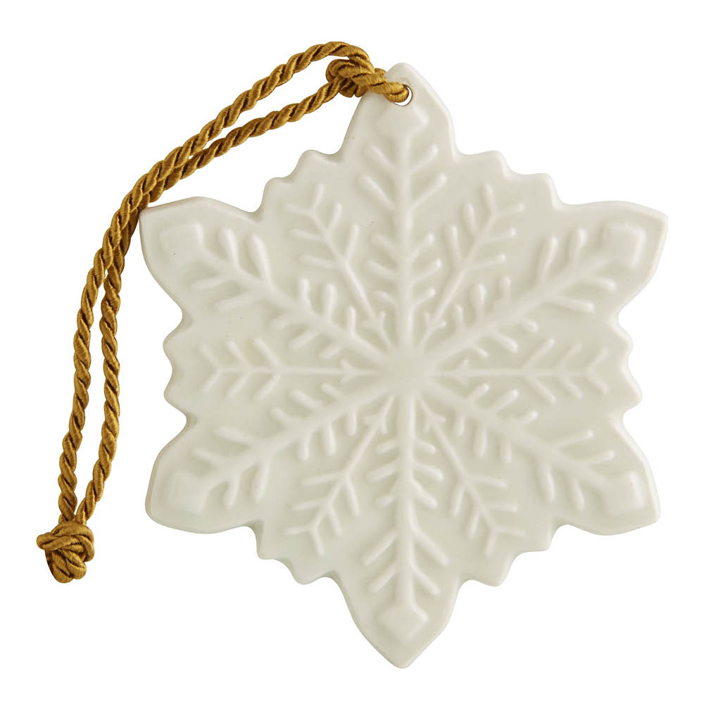 Bordallo Pinheiro Joulukoriste lumihiutale 9 cm Valkoinen