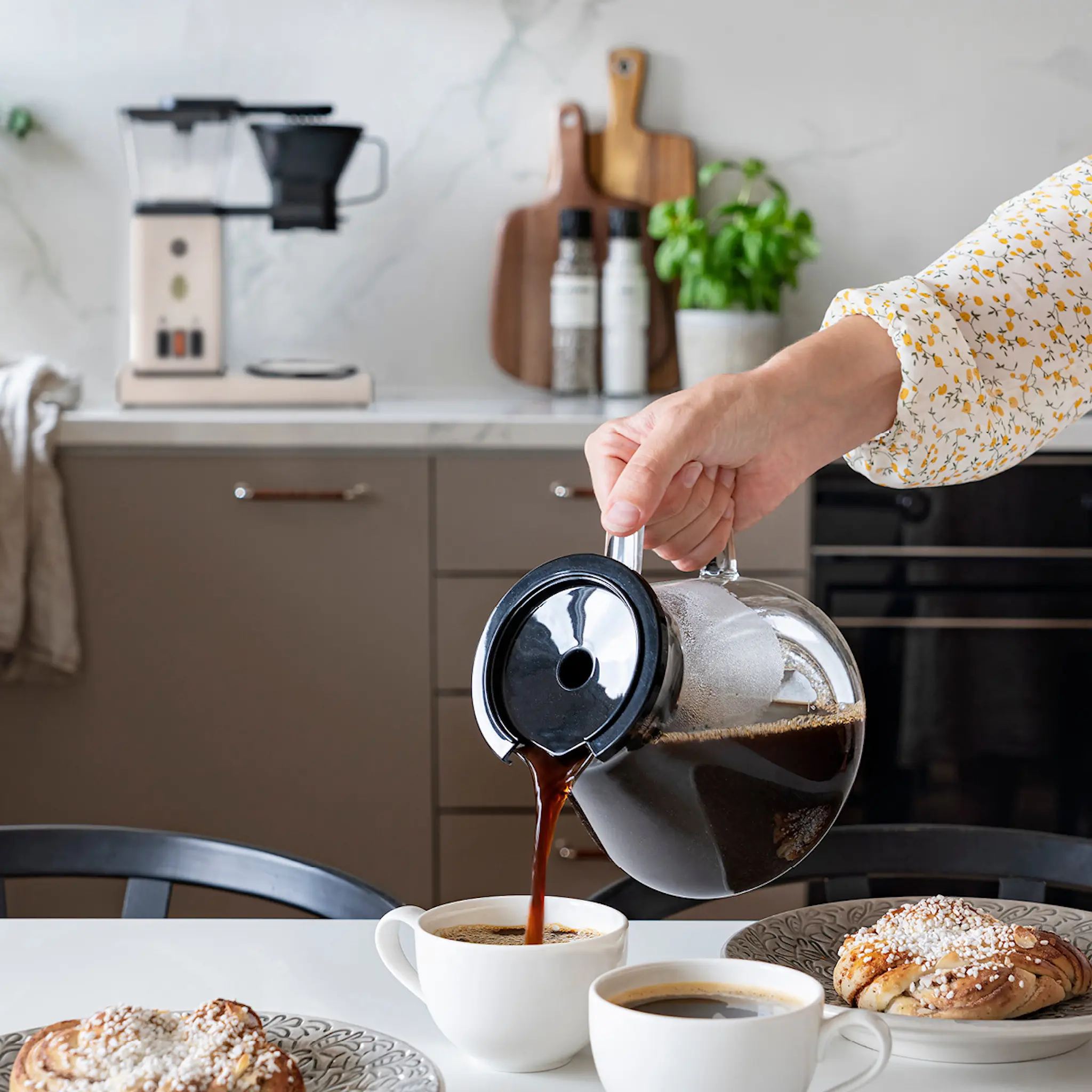 OBH Nordica Glaskanna blooming prime kaffebryggare 1,25 L
