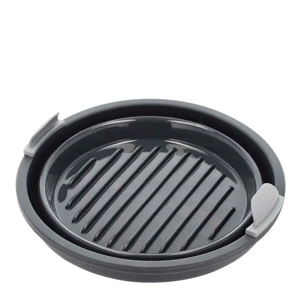 Holm Silikonivuoka airfryeriin 19x6 cm Harmaa