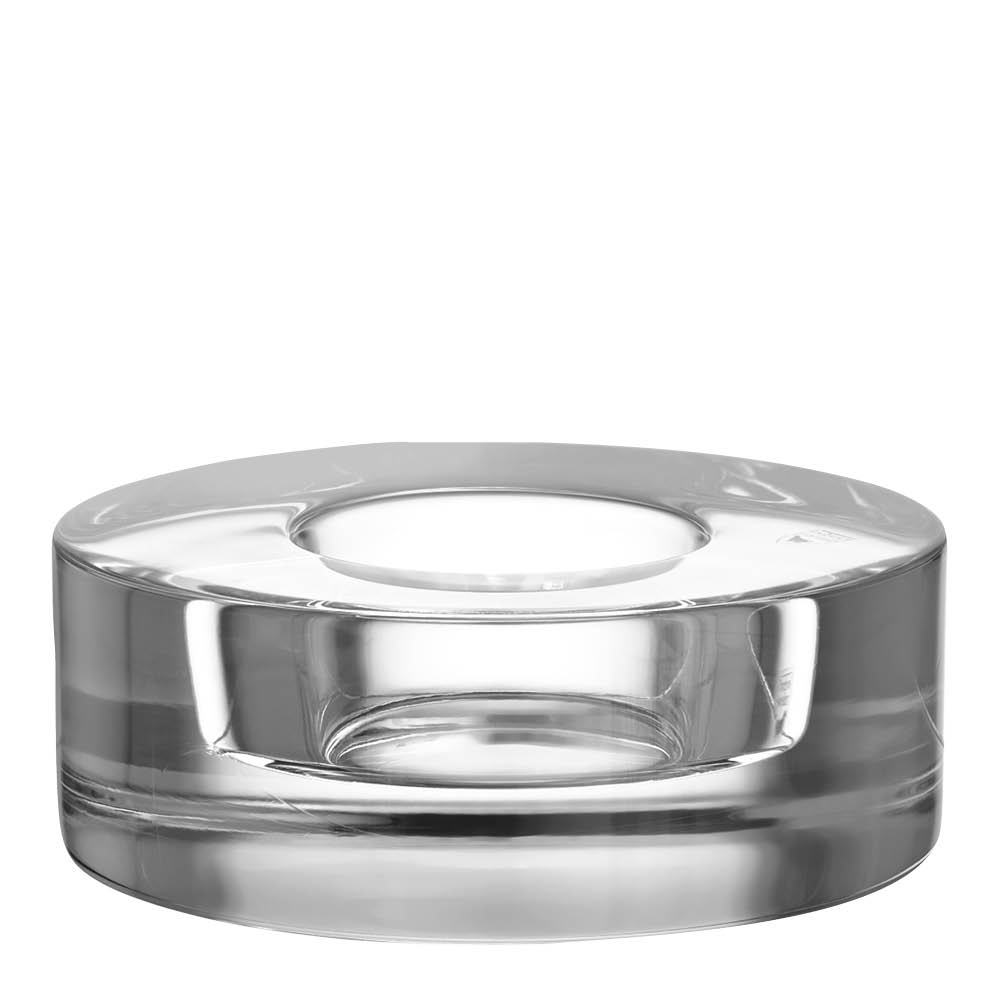 Orrefors - Puck Kynttilälyhty 9,7x3,6 cm Kirkas