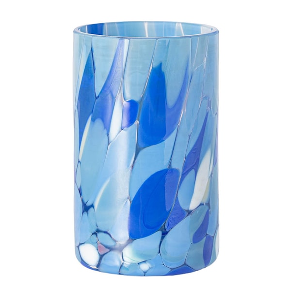 Swirl shotglas 5 cl blå