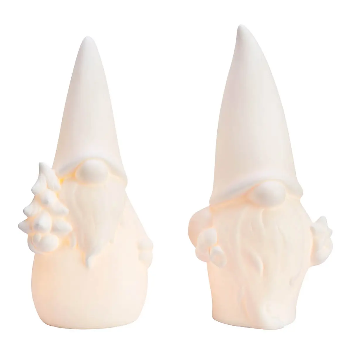 Markslöjd Luka tomte LED-figur 25 cm 2 delar