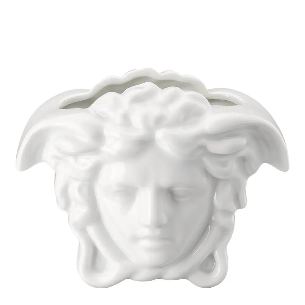 Medusa Grande maljakko 9 cm valkoinen
