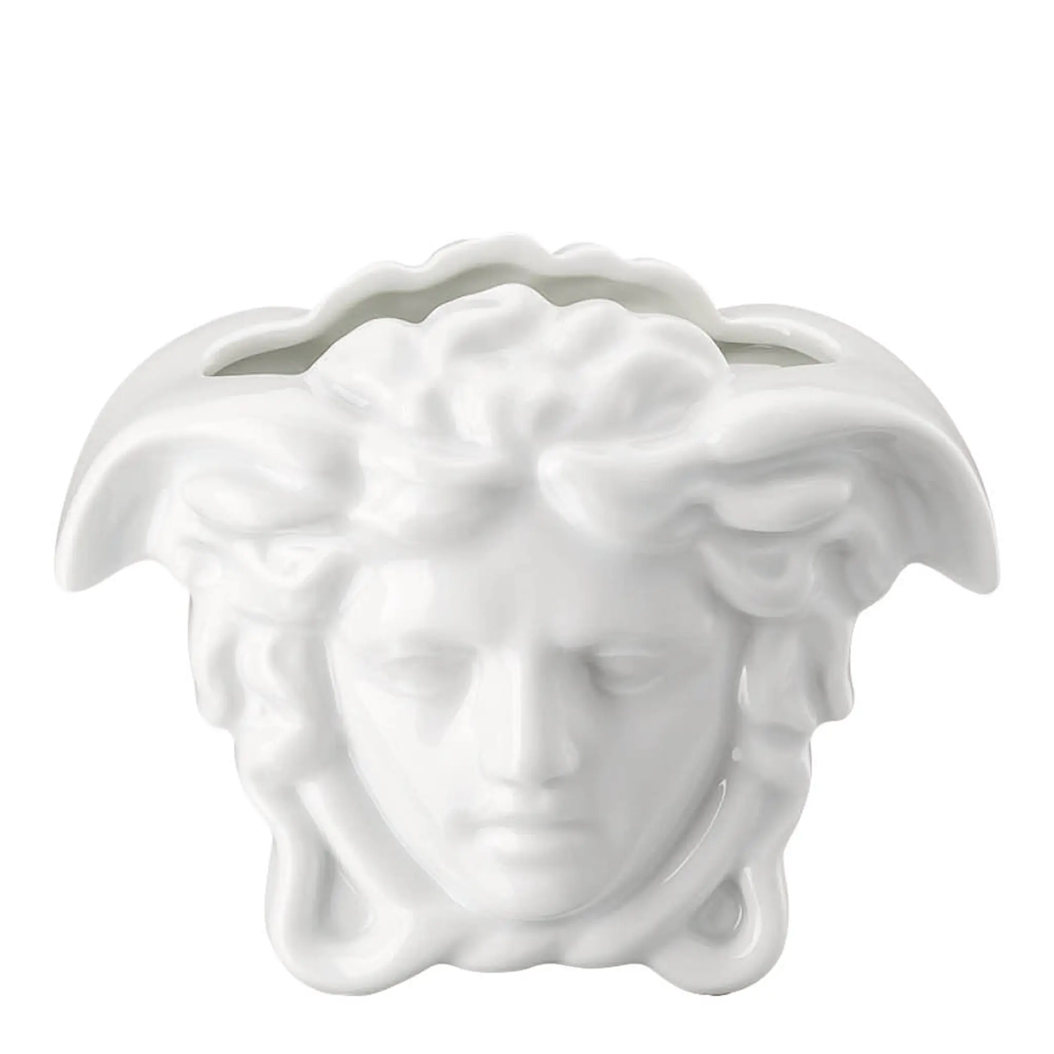 Versace Medusa Grande vas 9 cm vit