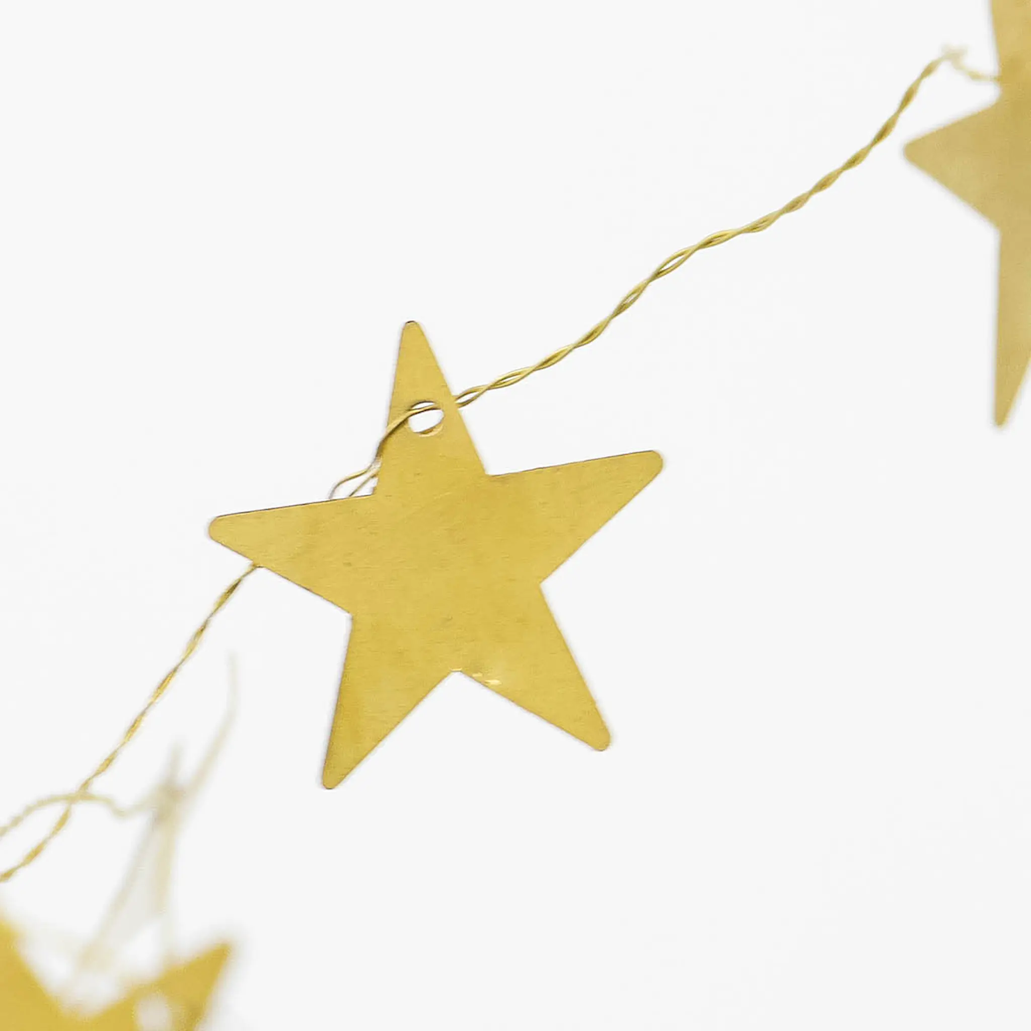 House Doctor Stars girlang 250 cm antik mässing