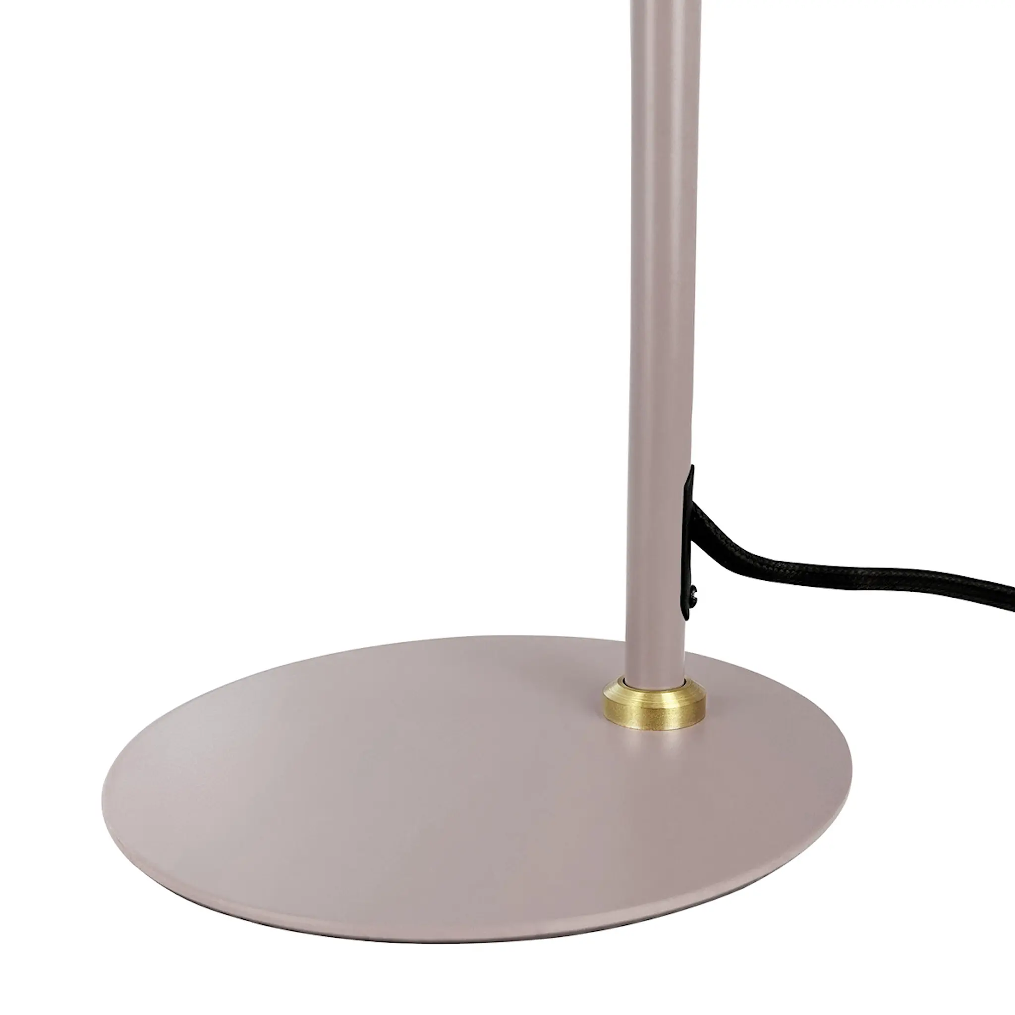 Dyberg Larsen DL12 mini bordslampa 39,5 cm beige/mässing