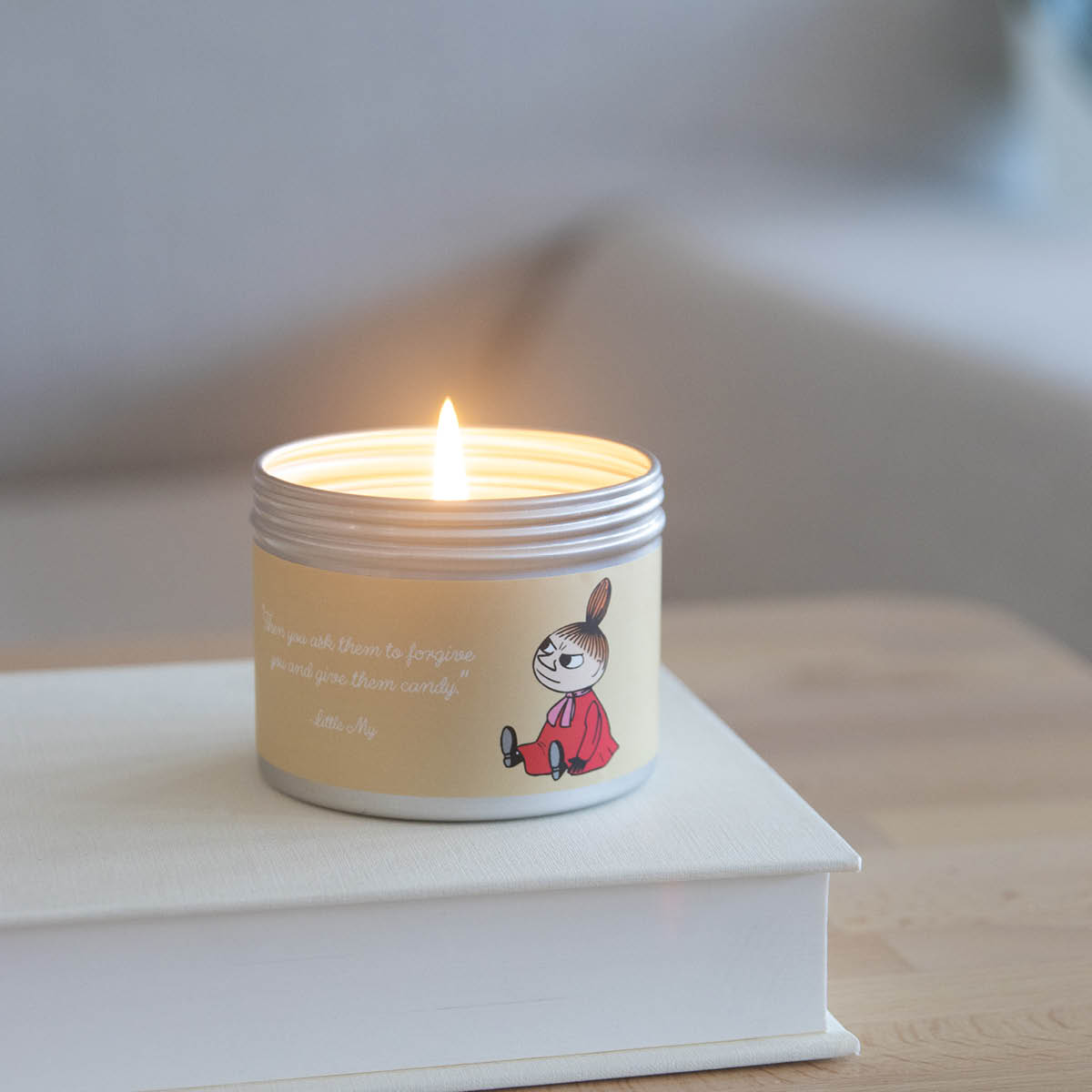 Pluto Mumin Doftljus 6,7x5 cm Lilla My