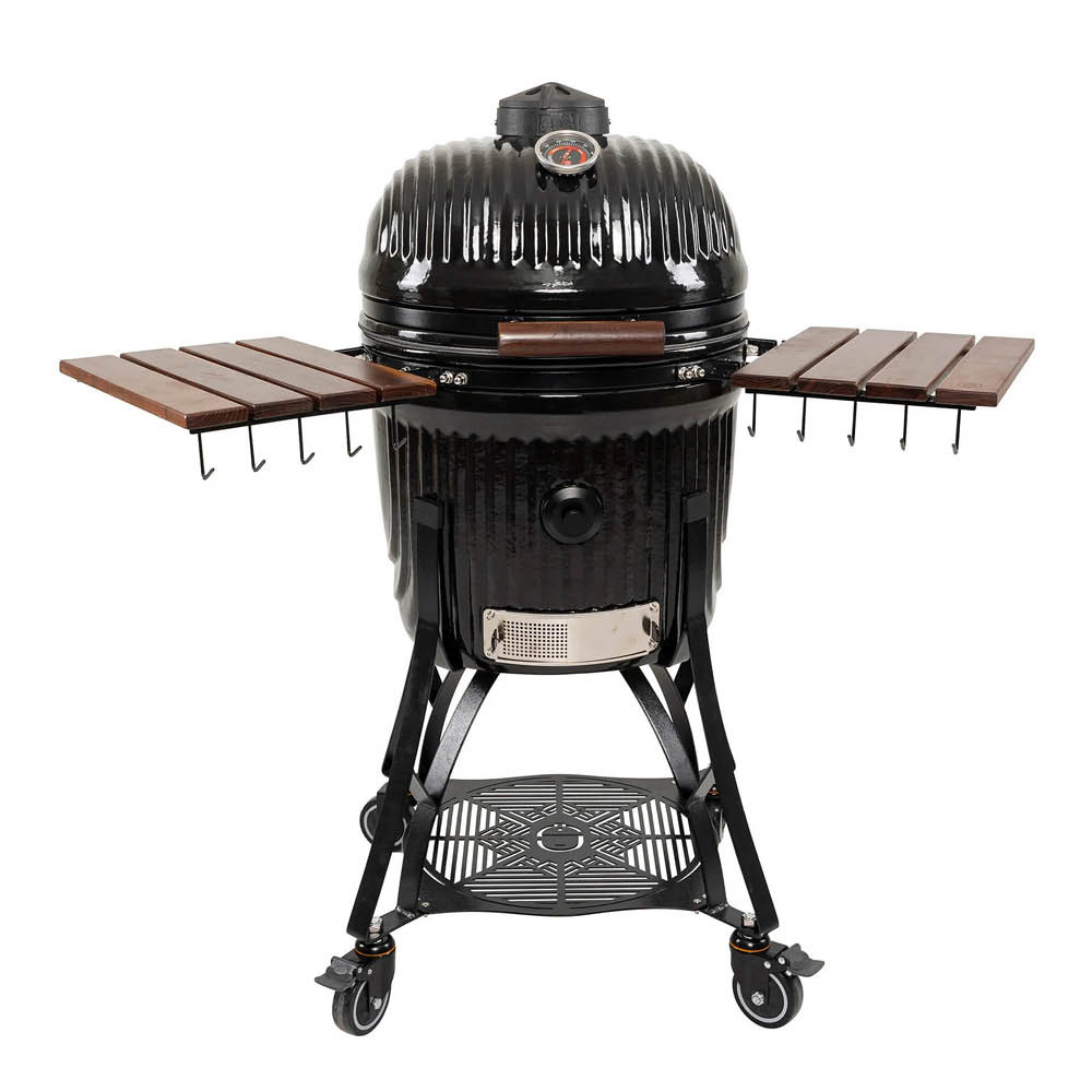 Kamado SUMO - Kamado Grill Icon Large hiiligrilli musta