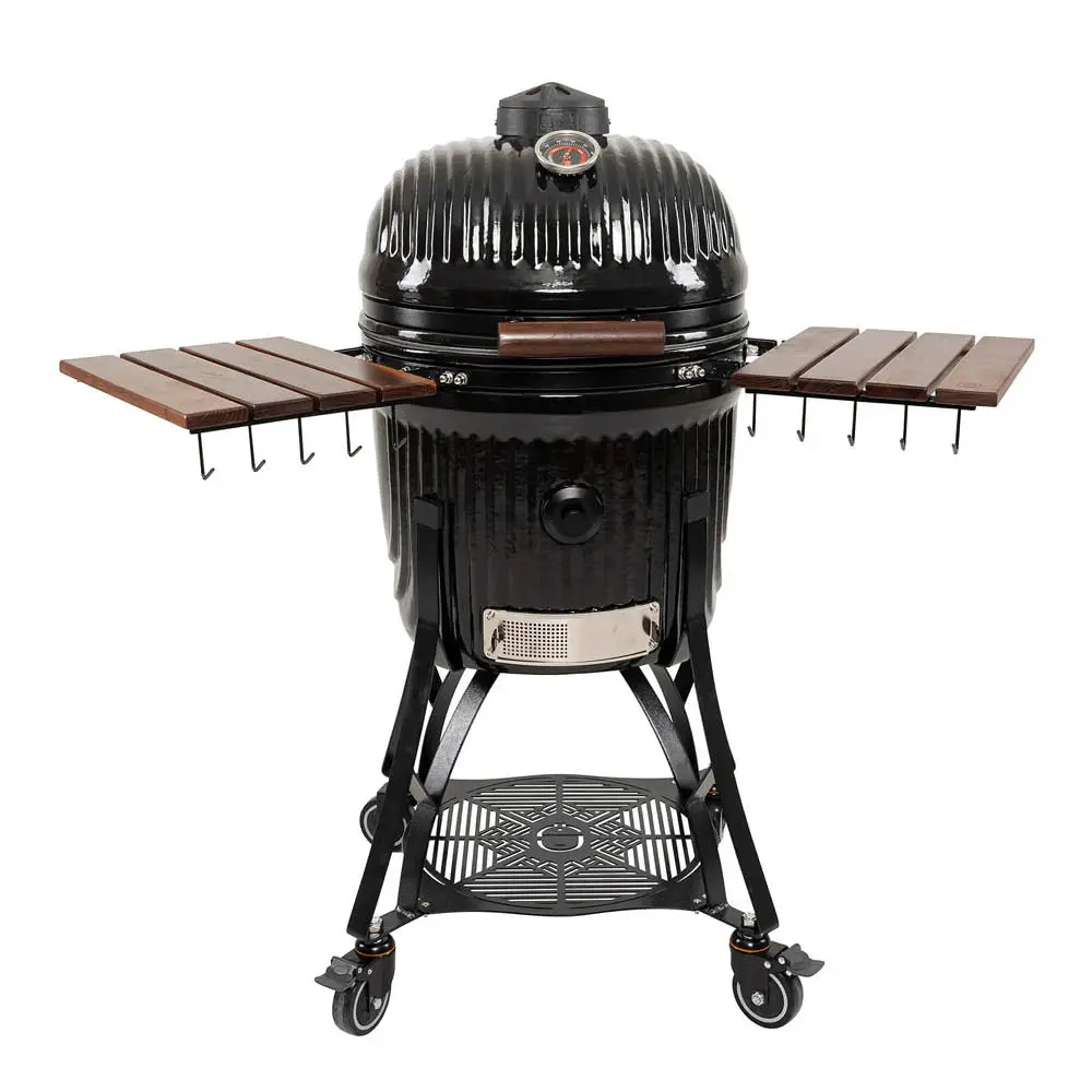 Kamado Grill Icon Large hiiligrilli musta