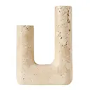 Minerva Ljusstake 20 cm Beige