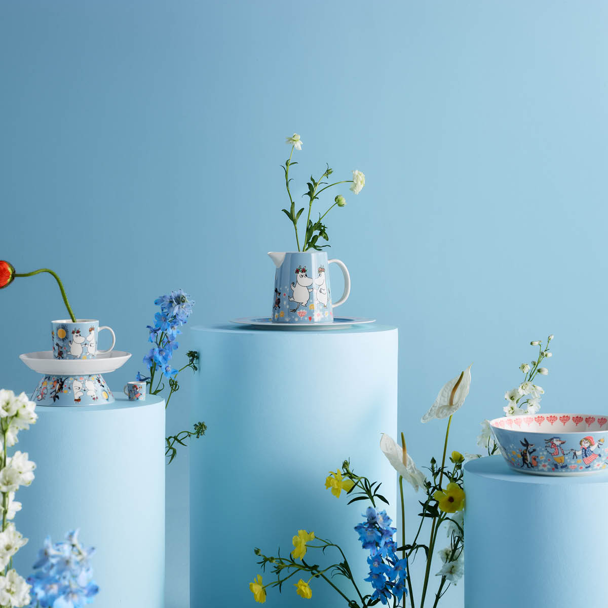 Moomin Arabia Mumin kanna 1 L Sommardans