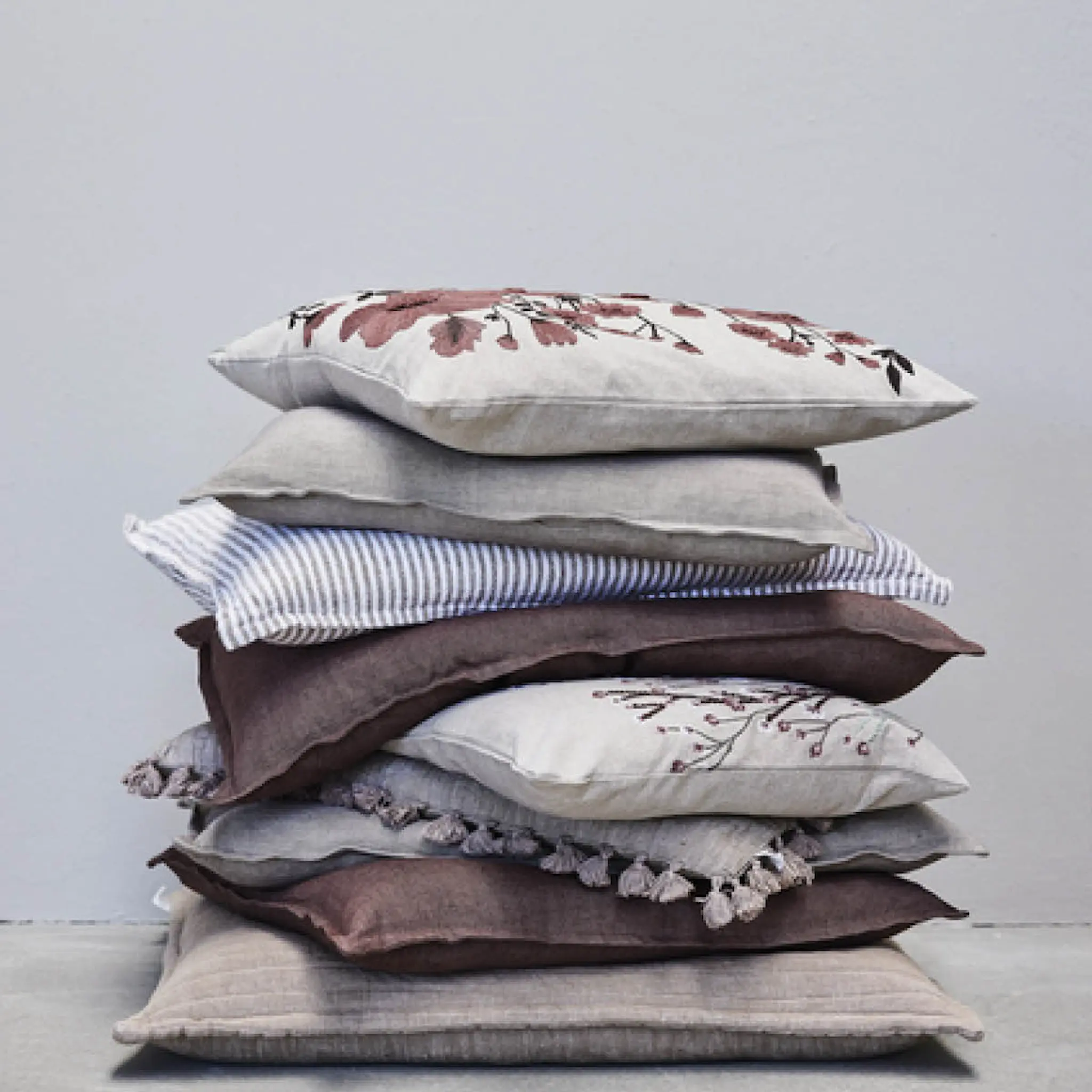 Lene Bjerre Efina kuddfodral 60x40 cm rosa