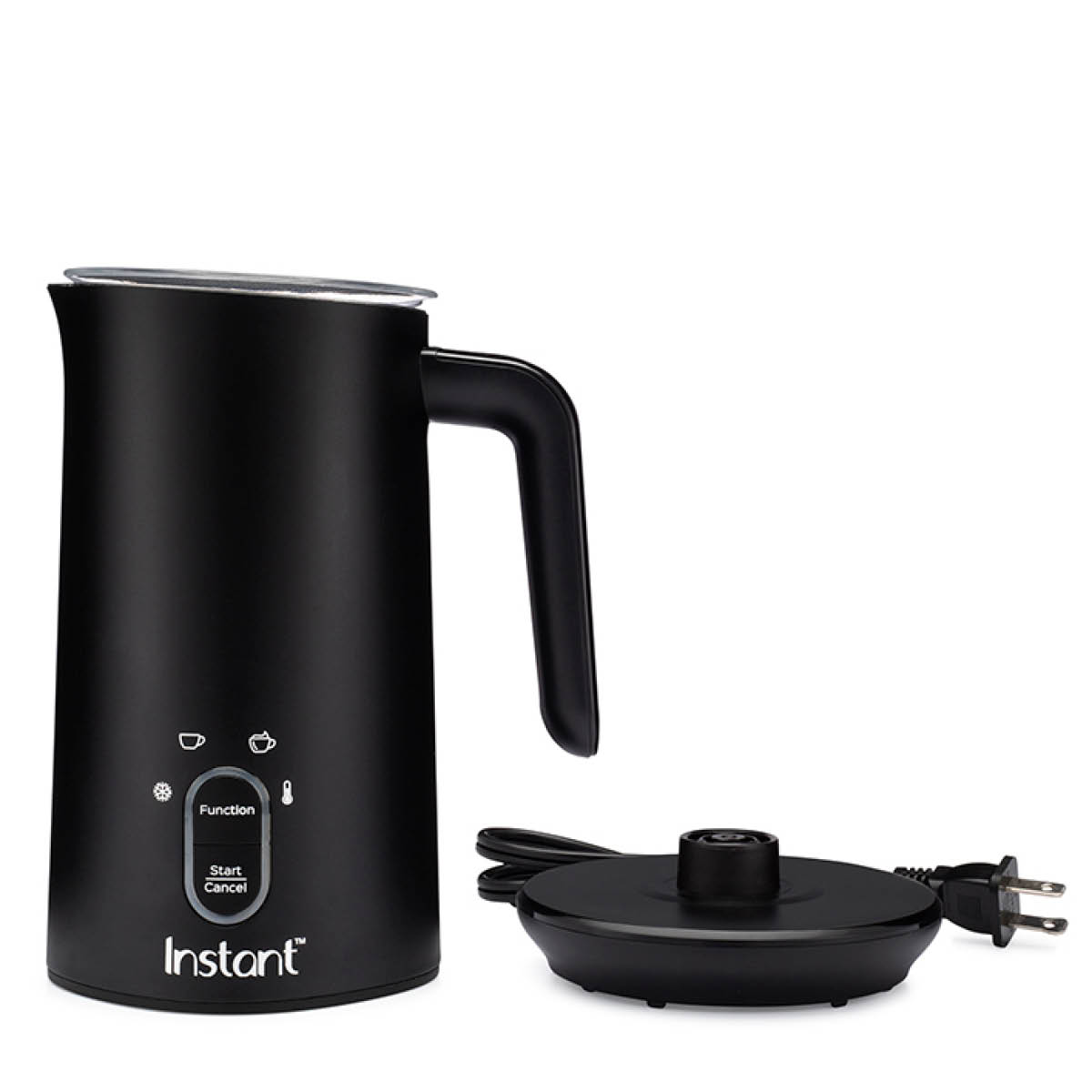 Instant Mjölkskummare Plus 4-i-1 300 ml svart