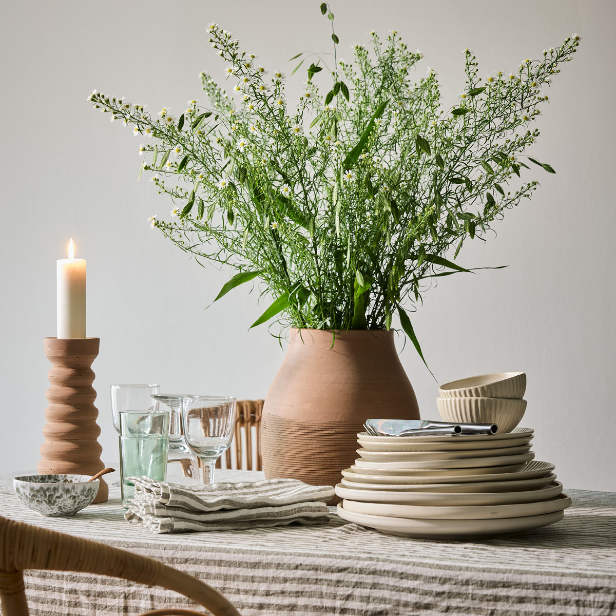 Tell Me More Leon duk 145x330 cm Seagrass