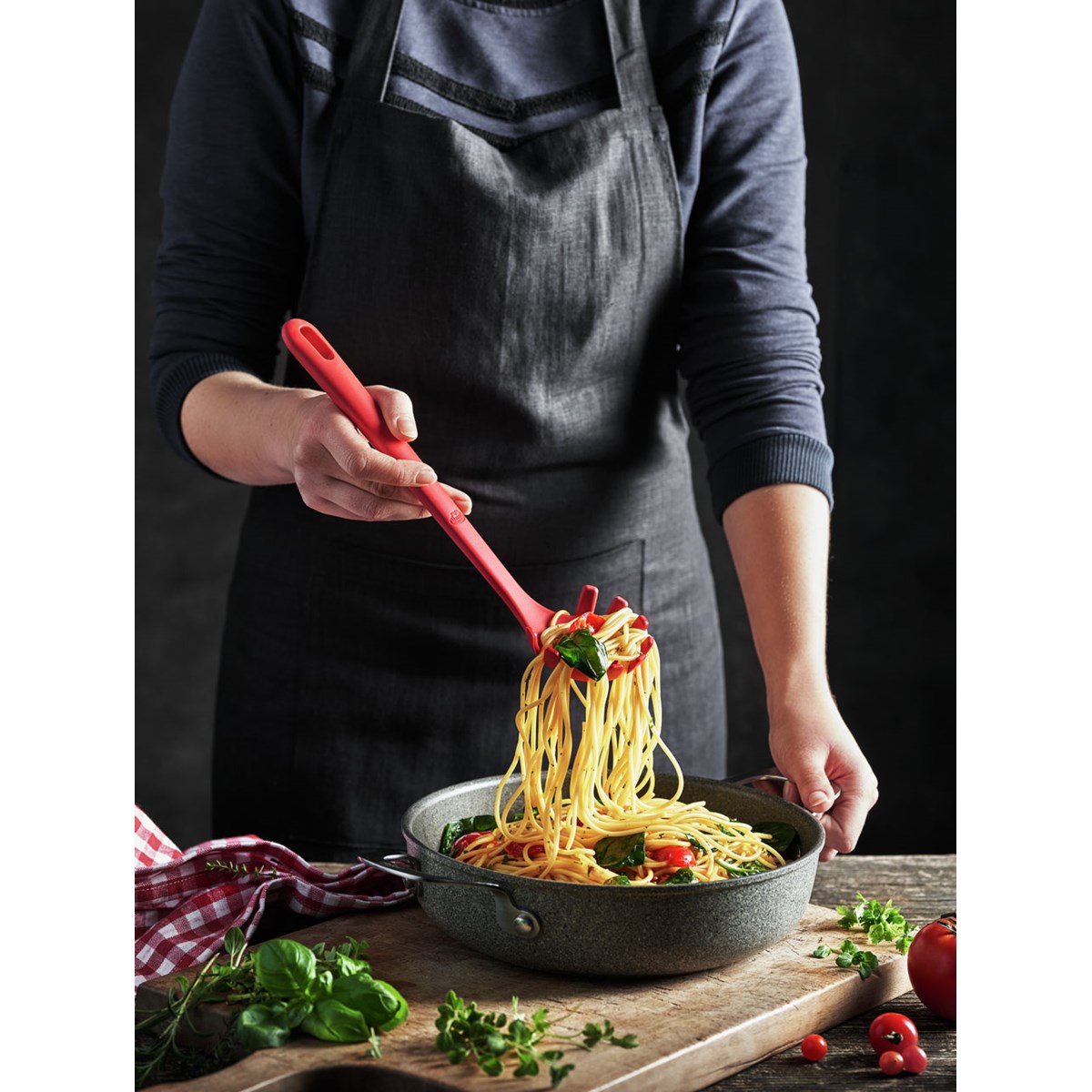 Ballarini Salina Ti-X Paistokasari lasikannella 28 cm