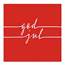 Servett 33x33 cm 20-pack God Jul röd/vit