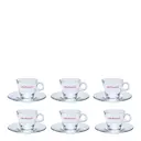 Espressokoppar 7,5 cl 6-pack Klar