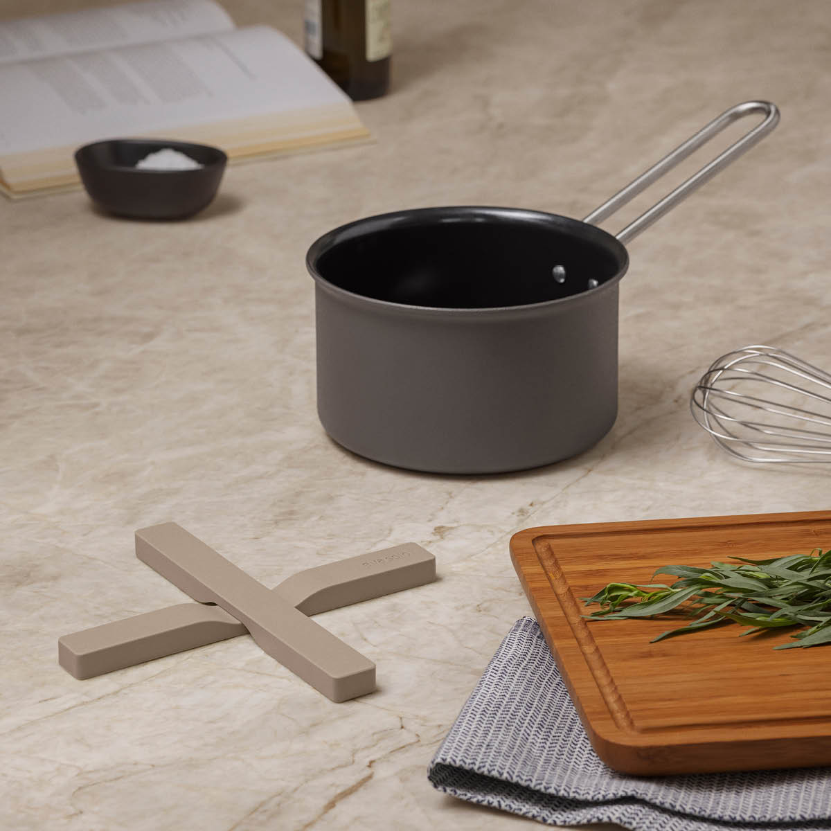 Eva Solo Magnetisk bordskåner 19,5 cm caramel cream