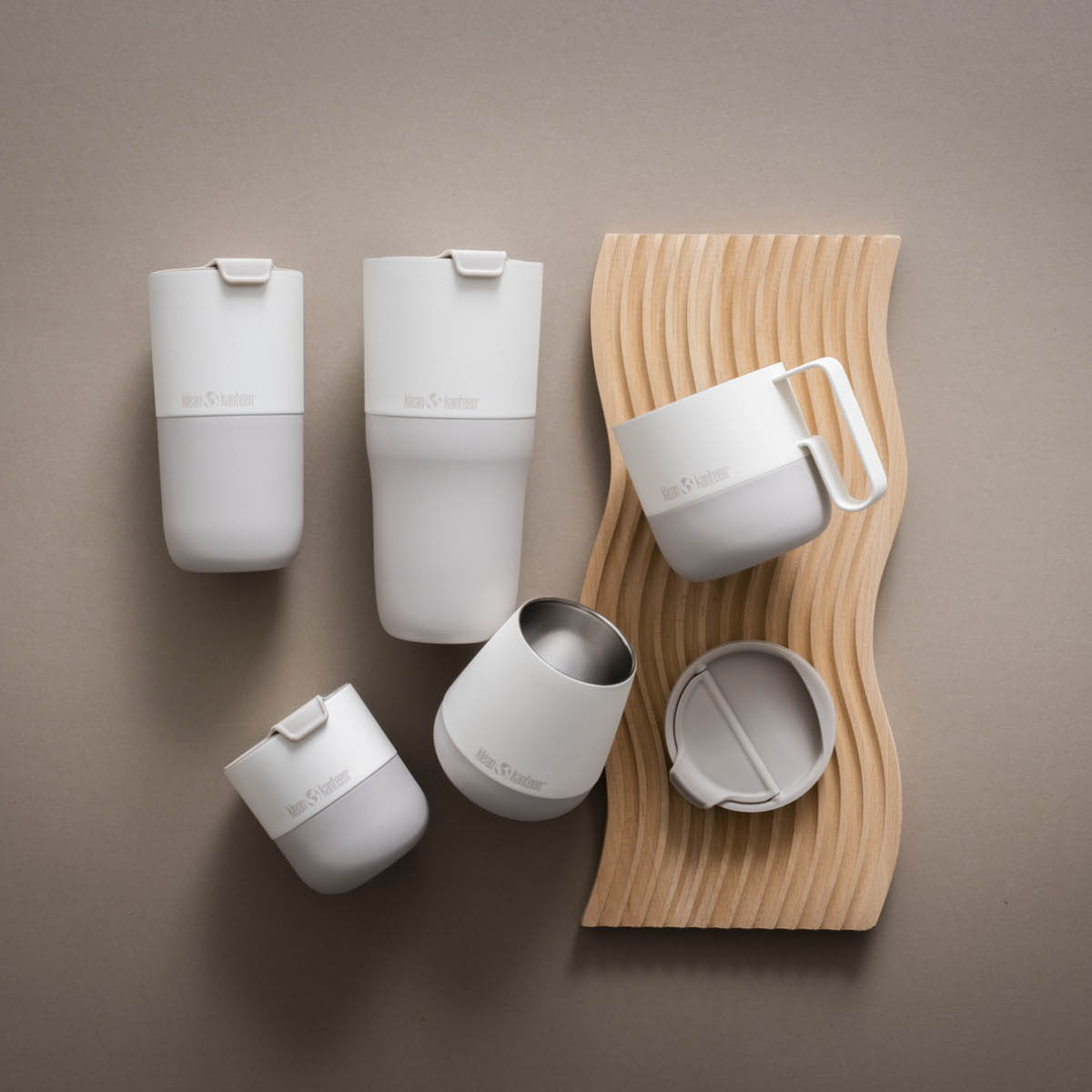 Klean Kanteen Rise termokopp 77 cl med flipplokk tofu