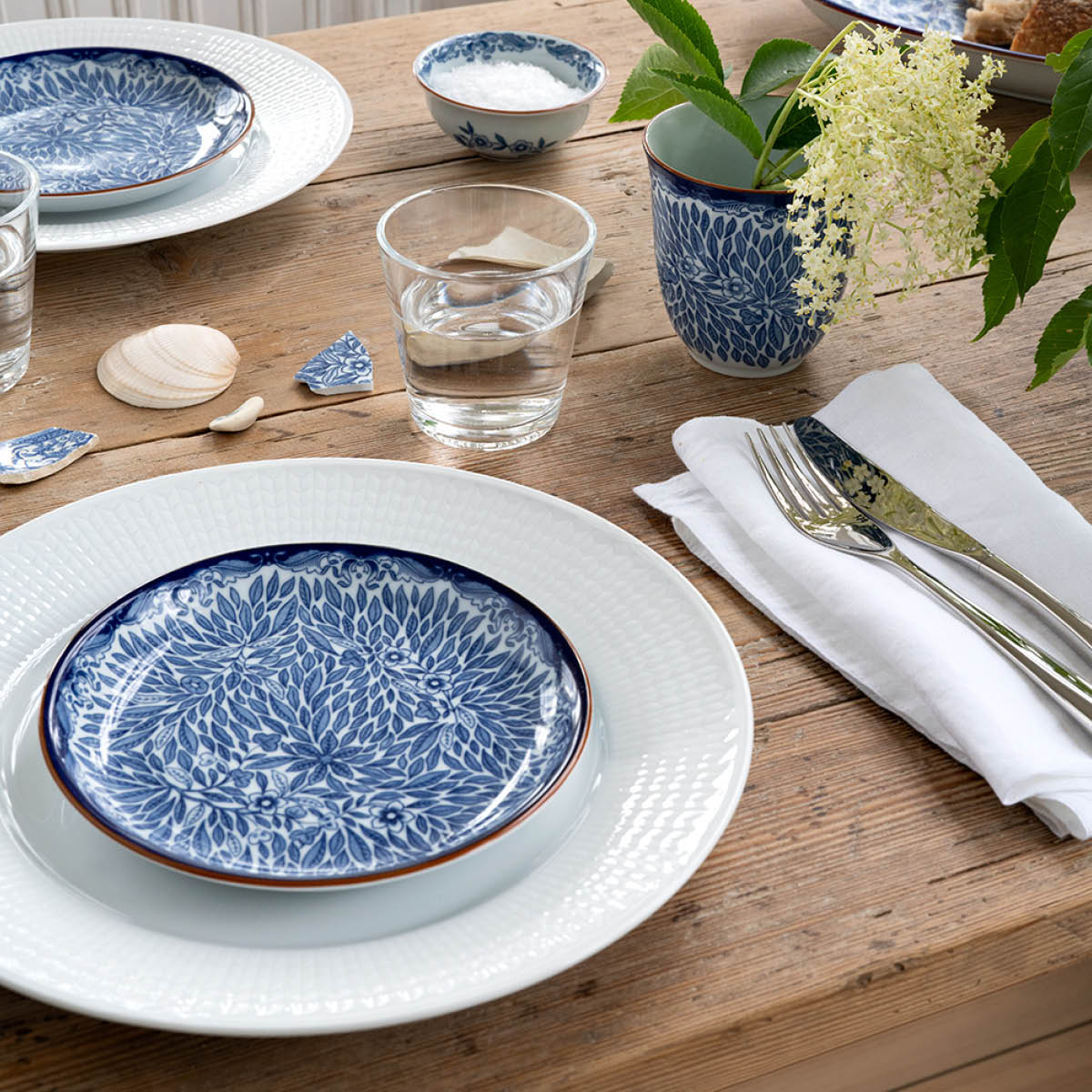 Rörstrand Ostindia Floris tallerken 16 cm