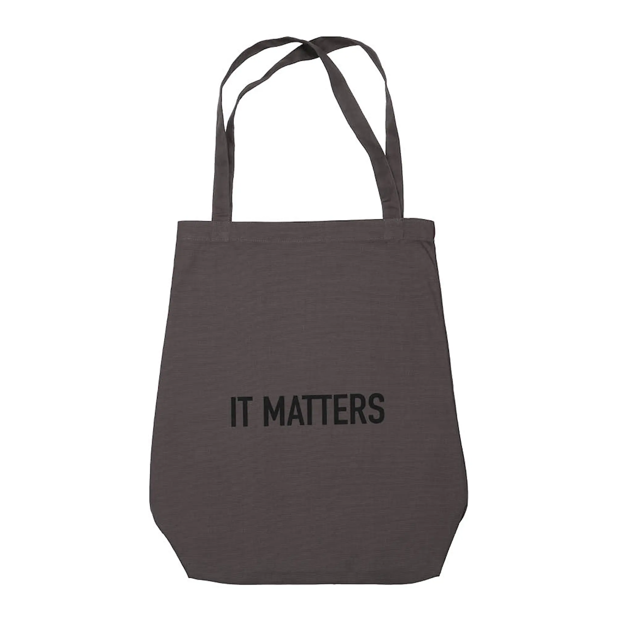 The Organic Company Återanvändbar shoppingkasse 50x35 cm mörkgrå