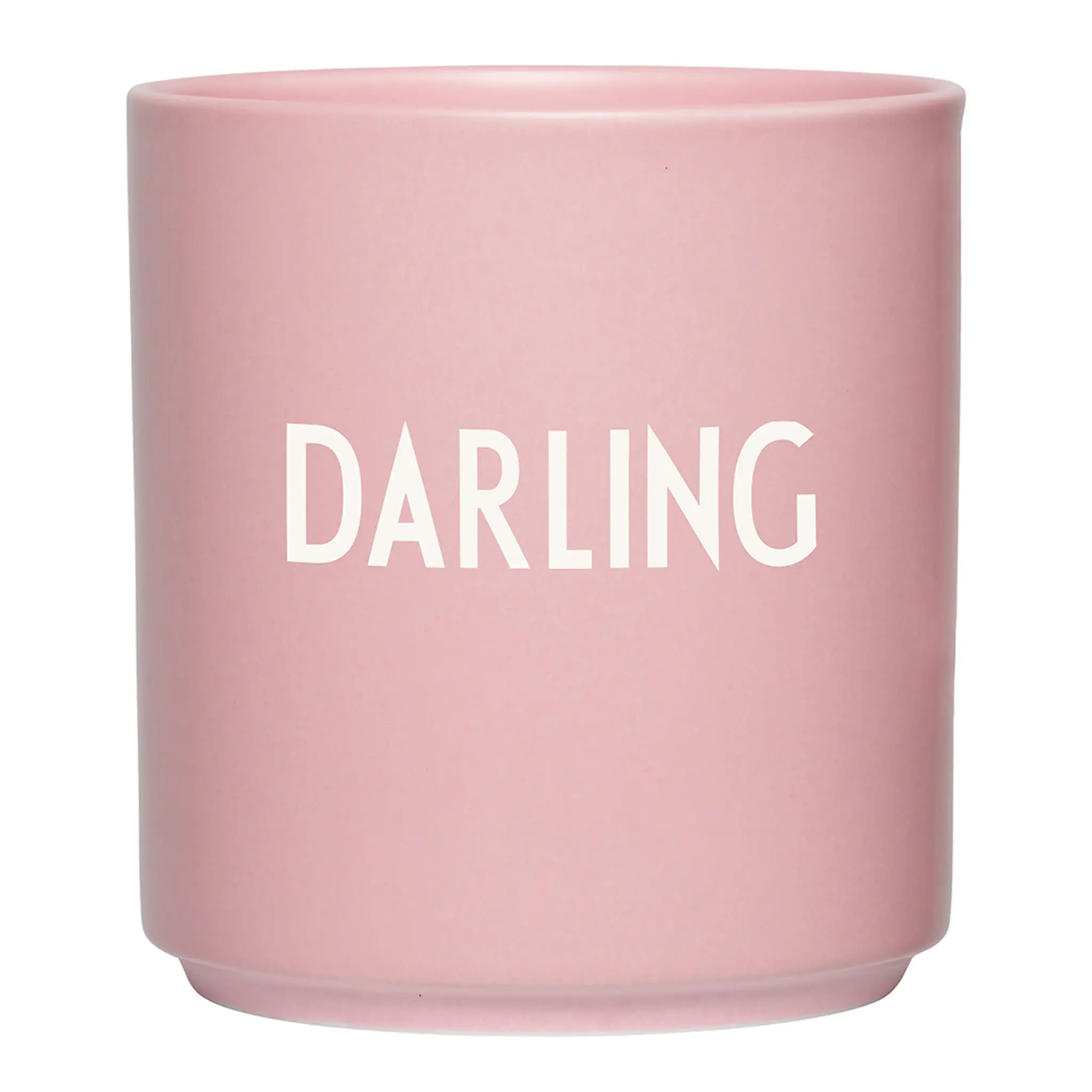 Design Letters Favourite Mugg DARLING 25 cl Creole pink