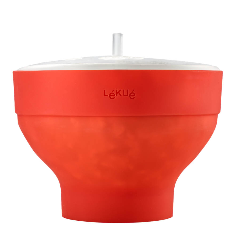 Lékué Popcornmaker för mikrovågsugn 2,8 L röd