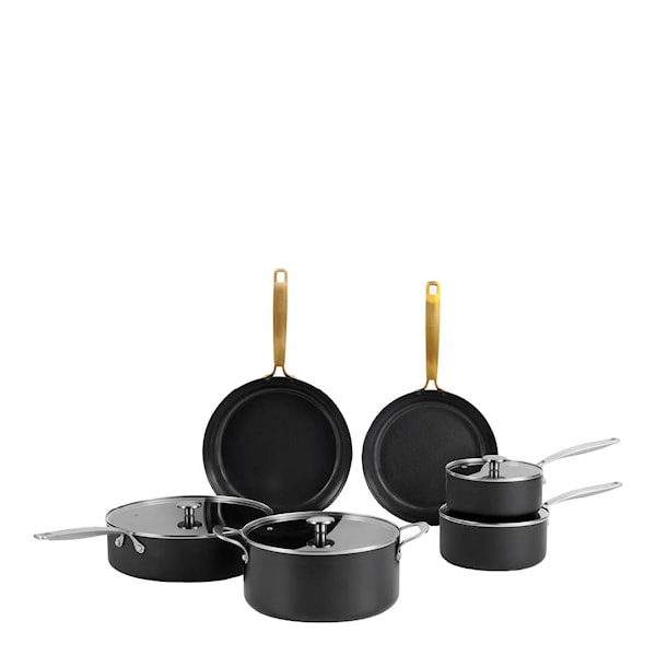 Element grytset 10 delar svart