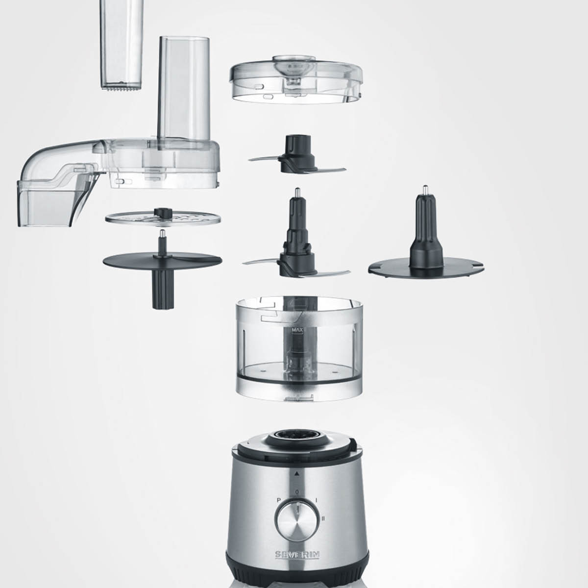 Severin Lill Hacke matberedare KM3865 400W