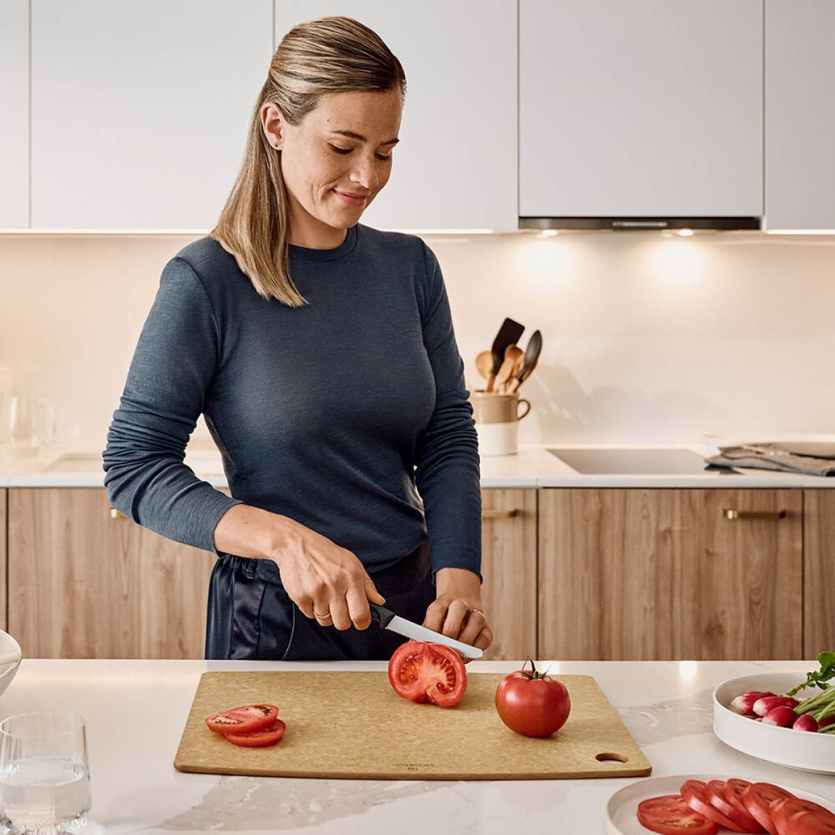 Victorinox Swiss Classic tomat- & bordkniv 11 cm svart