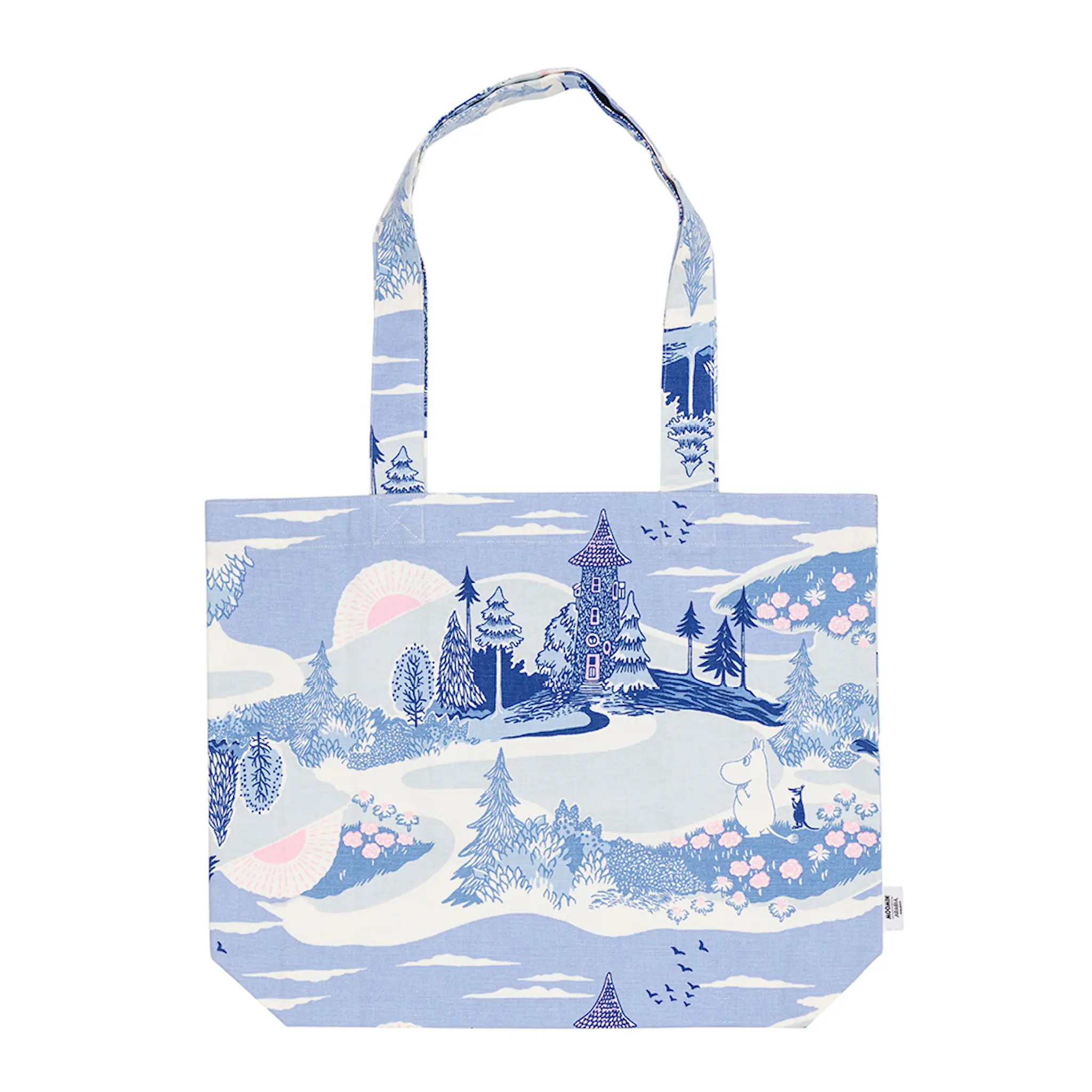 Moomin Arabia Mumin tygpåse 44x36 cm Äntligen hemma
