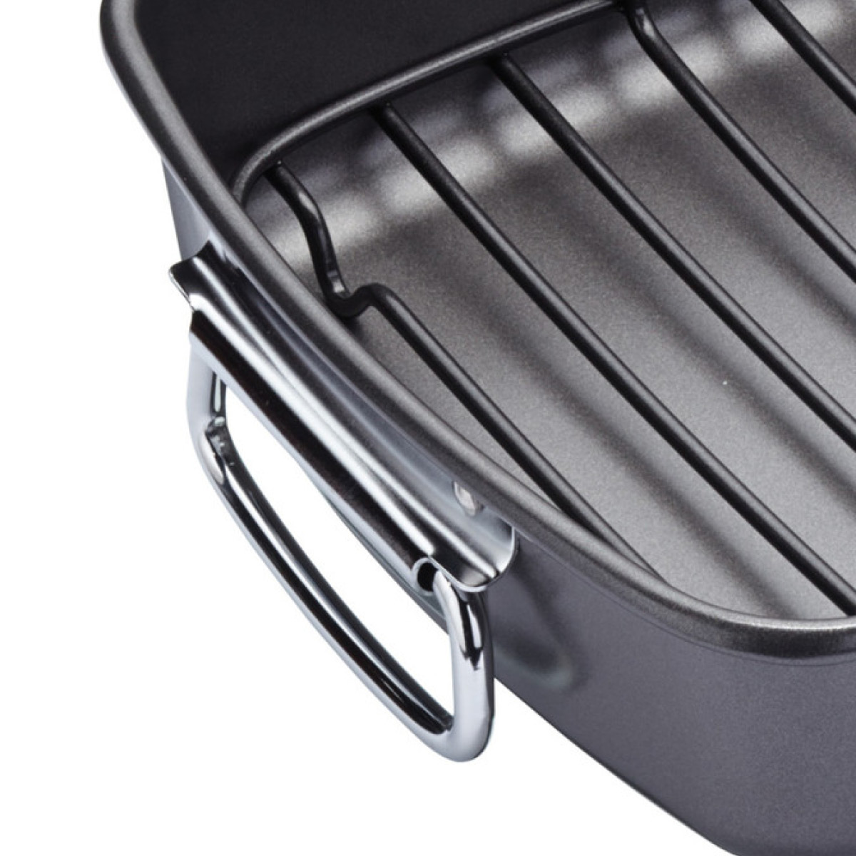 MasterClass Non-stick langpanne med rist 40x28 cm