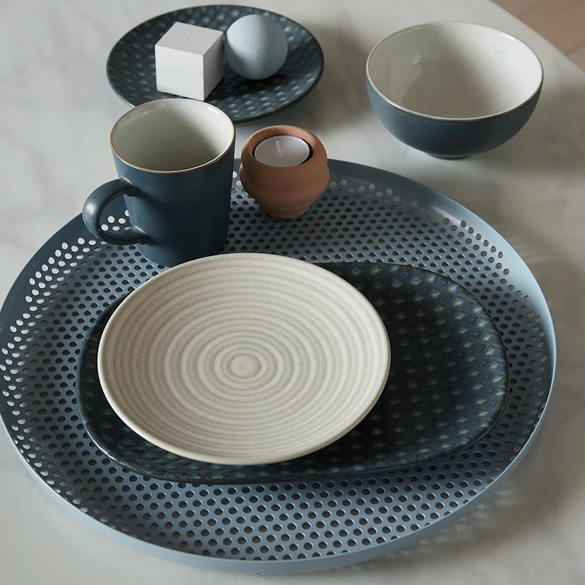 Denby Impression Kopp 22 cl Charcoal Blue