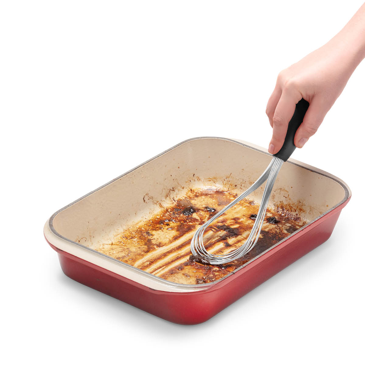 Dreamfarm Visp sammenleggbar 3 posisjoner 23 cm svart